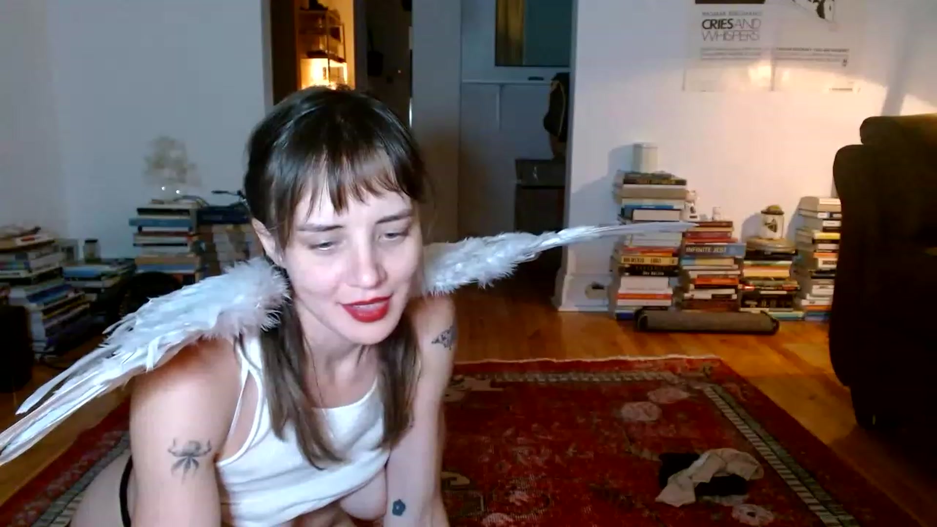 Gallery image thumbnail from Elizaforyou's myfreecams stream on, 07/18/2023, 03:41 image 10 of 20