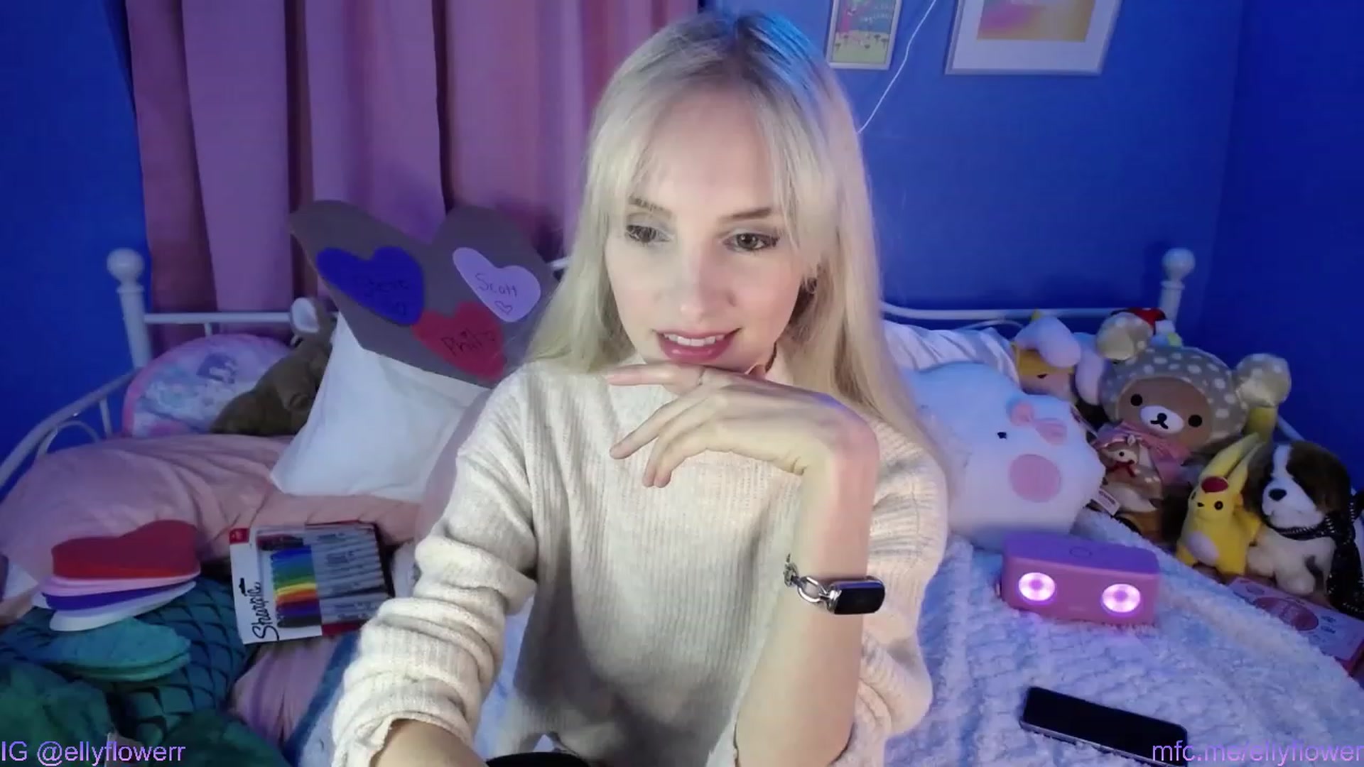 Gallery image thumbnail from Ellyflower's myfreecams stream on, 02/03/2024, 02:36 image 1 of 20