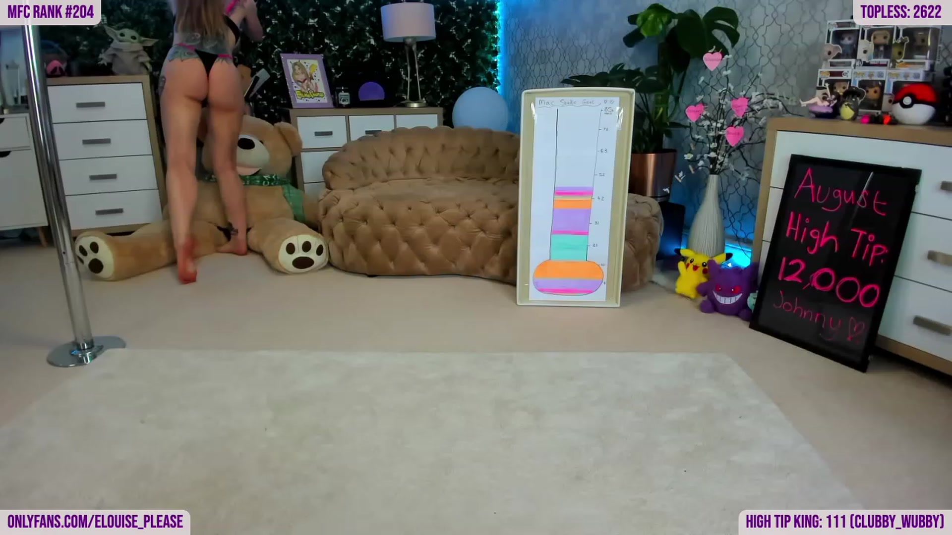 Gallery image thumbnail from ElouisePlease's myfreecams stream on, 08/14/2023, 15:30 image 5 of 20