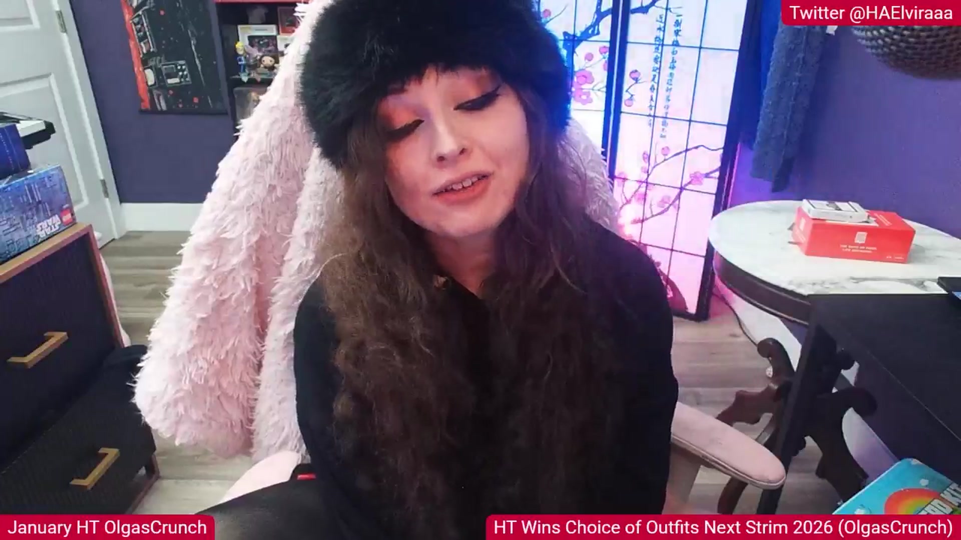 Gallery image thumbnail from Elviraaa's myfreecams stream on, 01/11/2026, 13:42 image 15 of 20