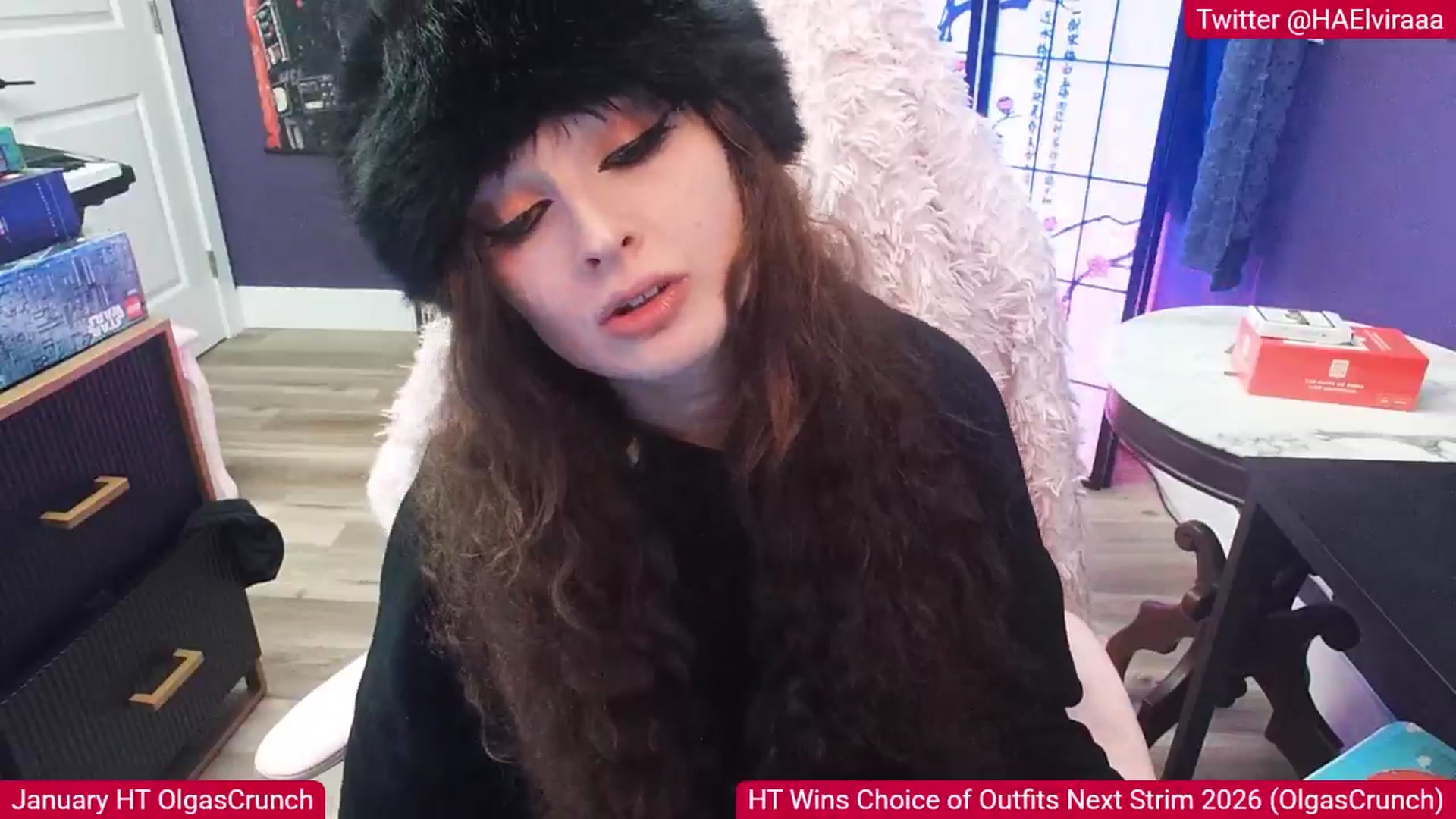 Gallery image thumbnail from Elviraaa's myfreecams stream on, 01/11/2026, 16:01 image 4 of 20