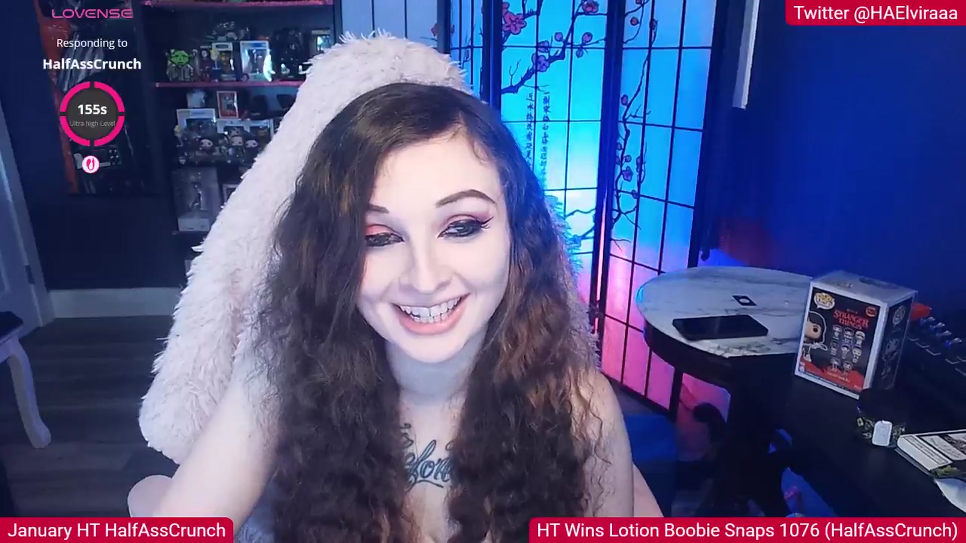 Gallery image thumbnail from Elviraaa's myfreecams stream on, 02/01/2026, 13:25 image 8 of 20