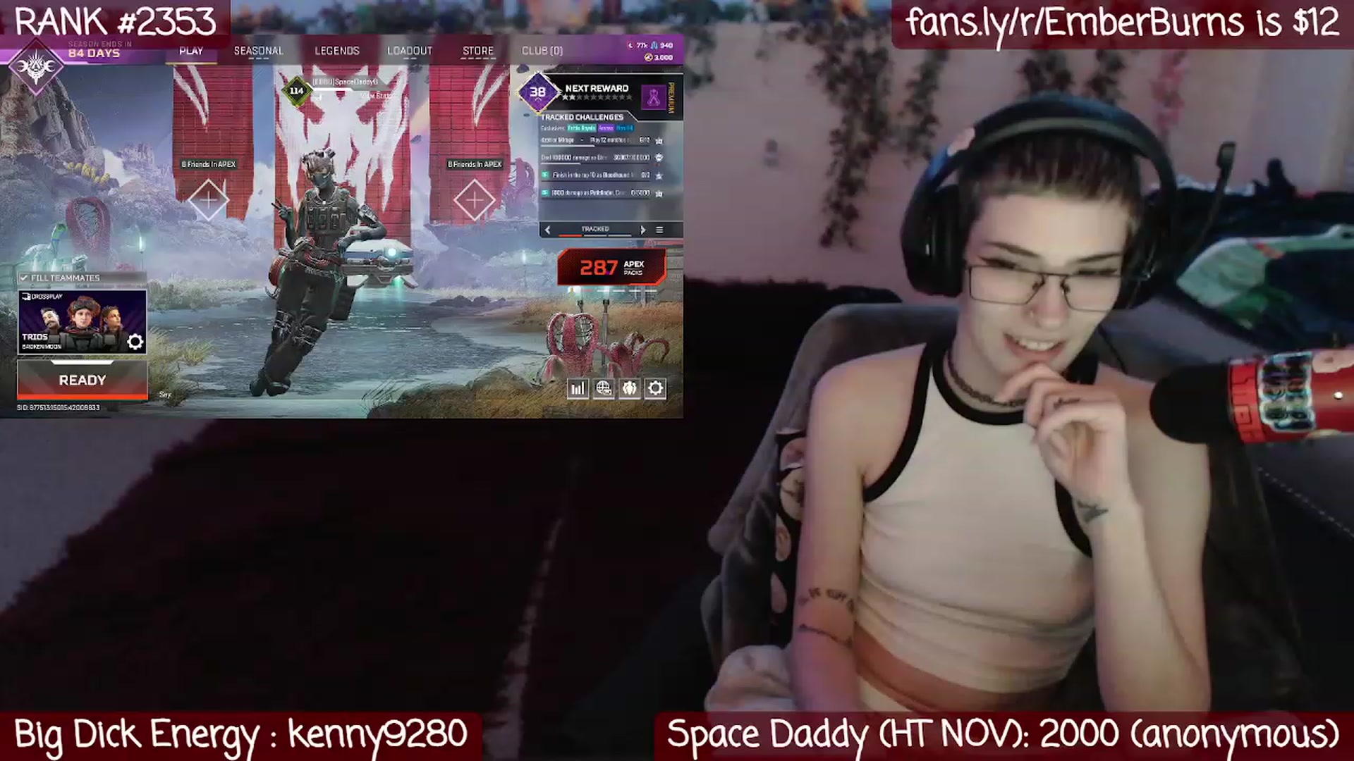 Gallery image thumbnail from Emberburns's myfreecams stream on, 11/22/2022, 05:47 image 2 of 20