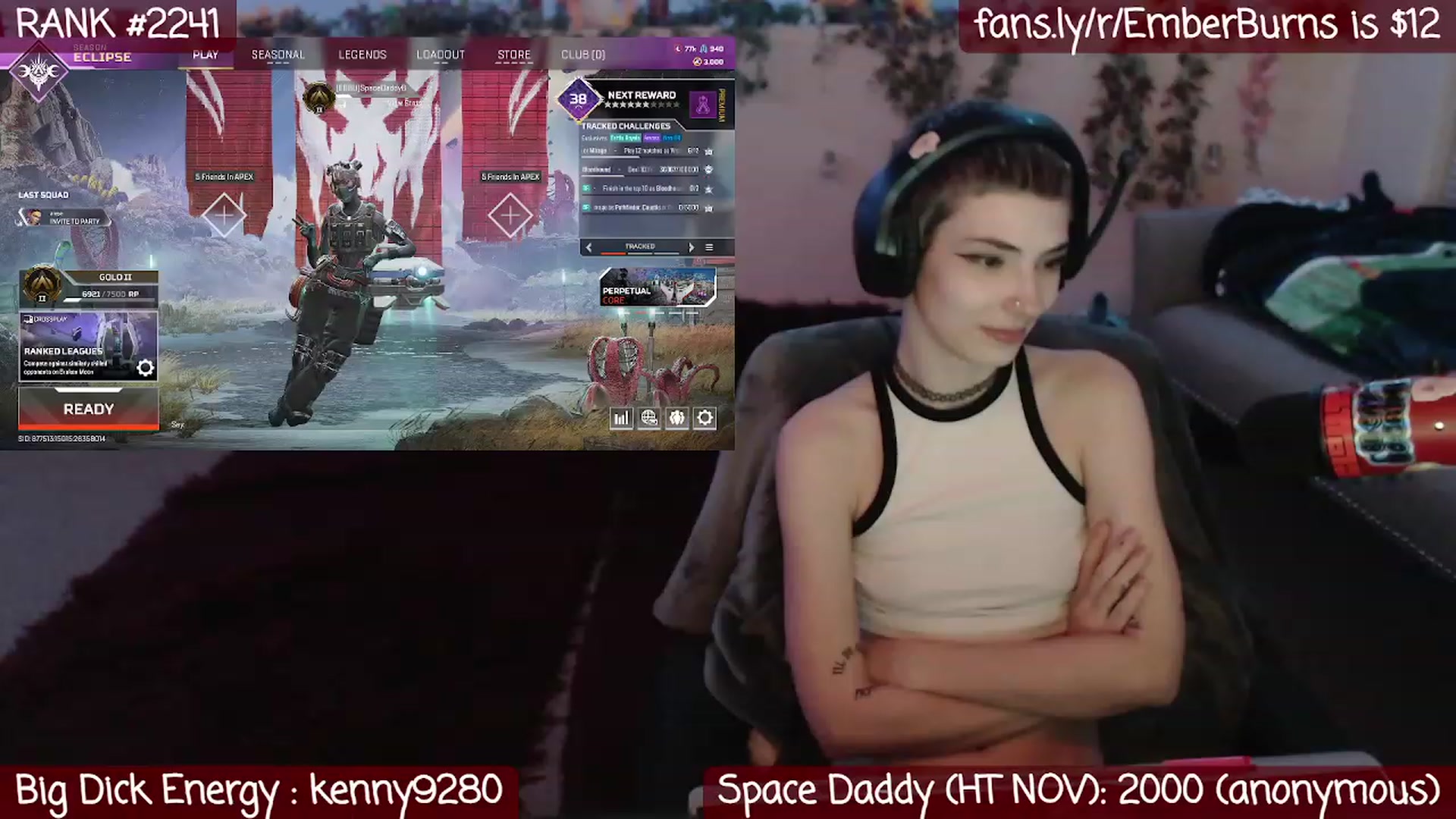 Gallery image thumbnail from Emberburns's myfreecams stream on, 11/22/2022, 05:47 image 19 of 20