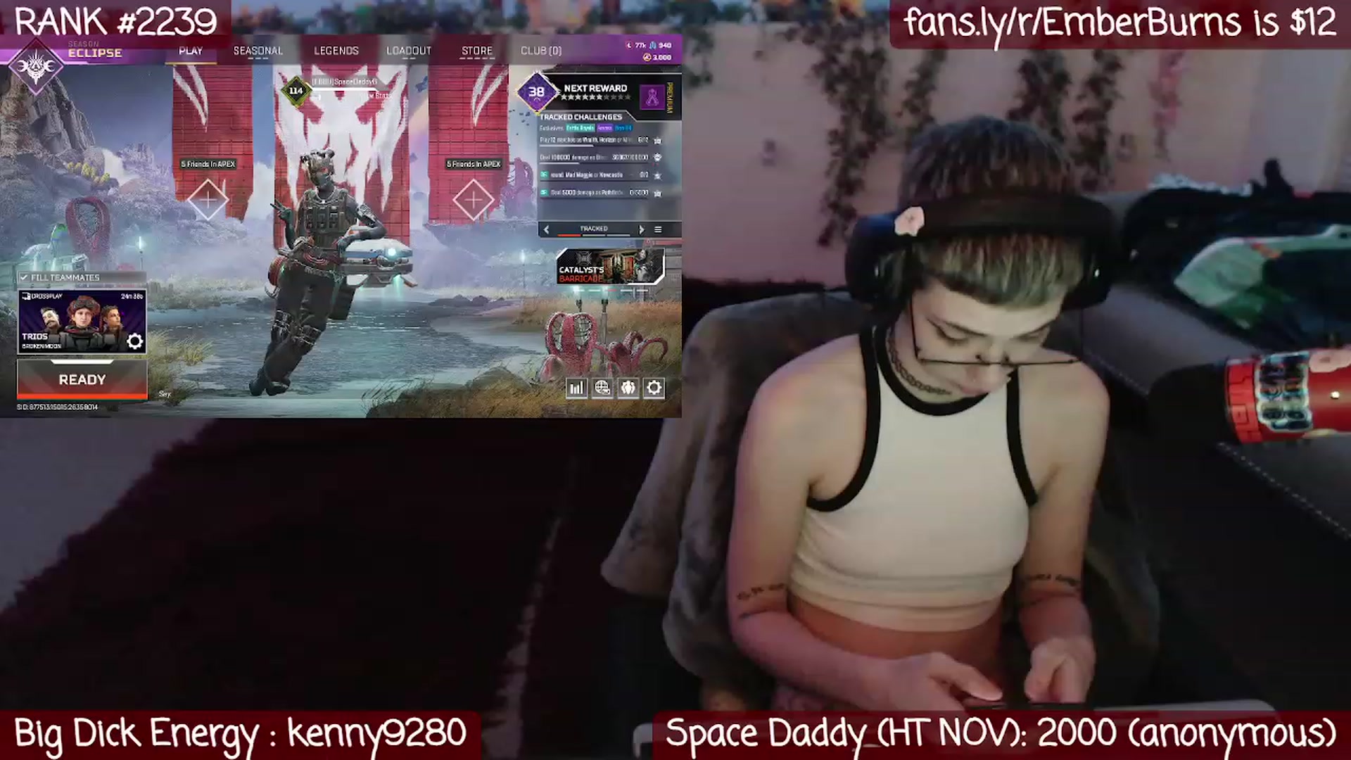 Gallery image thumbnail from Emberburns's myfreecams stream on, 11/22/2022, 05:47 image 17 of 20