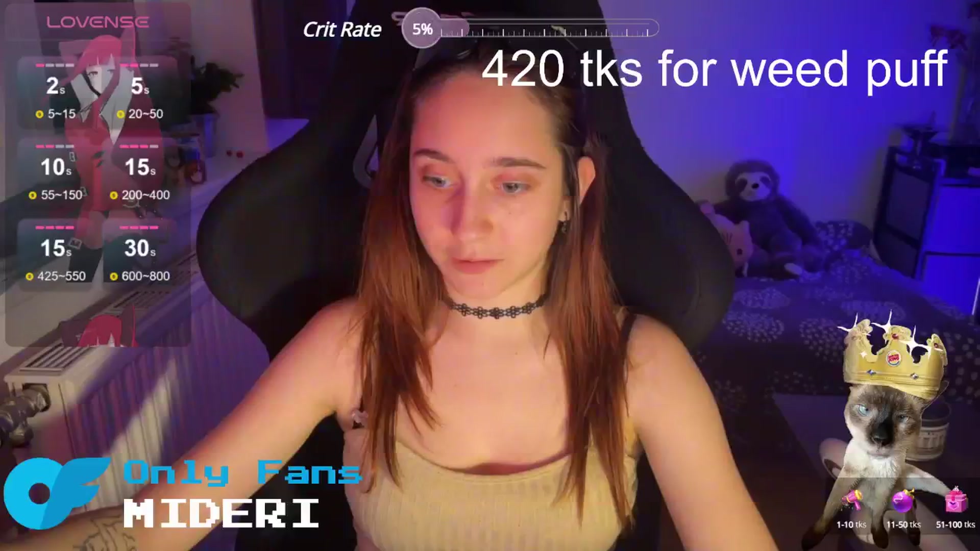 Gallery image thumbnail from Emiliaaaaa's myfreecams stream on, 05/05/2024, 02:14 image 16 of 20