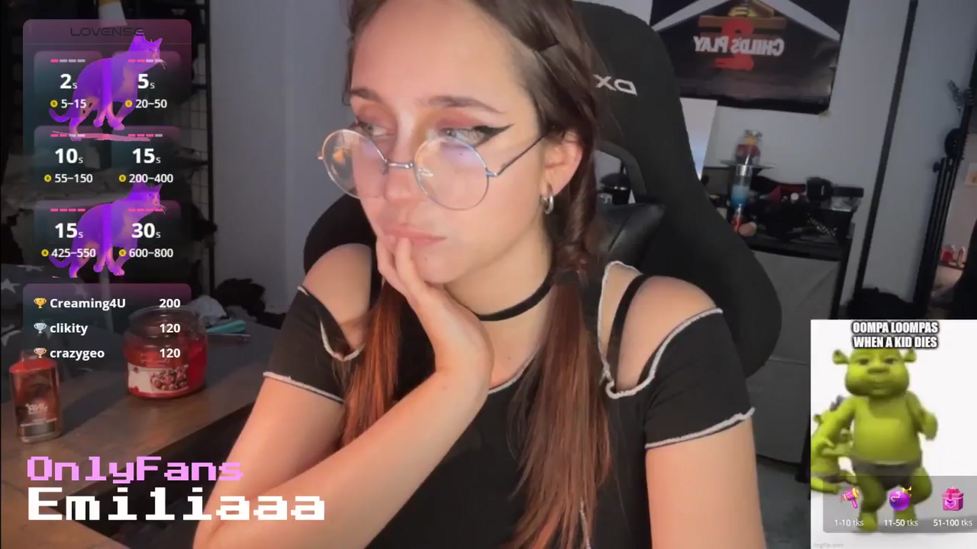 Gallery image thumbnail from Emiliaaaaa's myfreecams stream on, 09/05/2025, 24:32 image 20 of 20