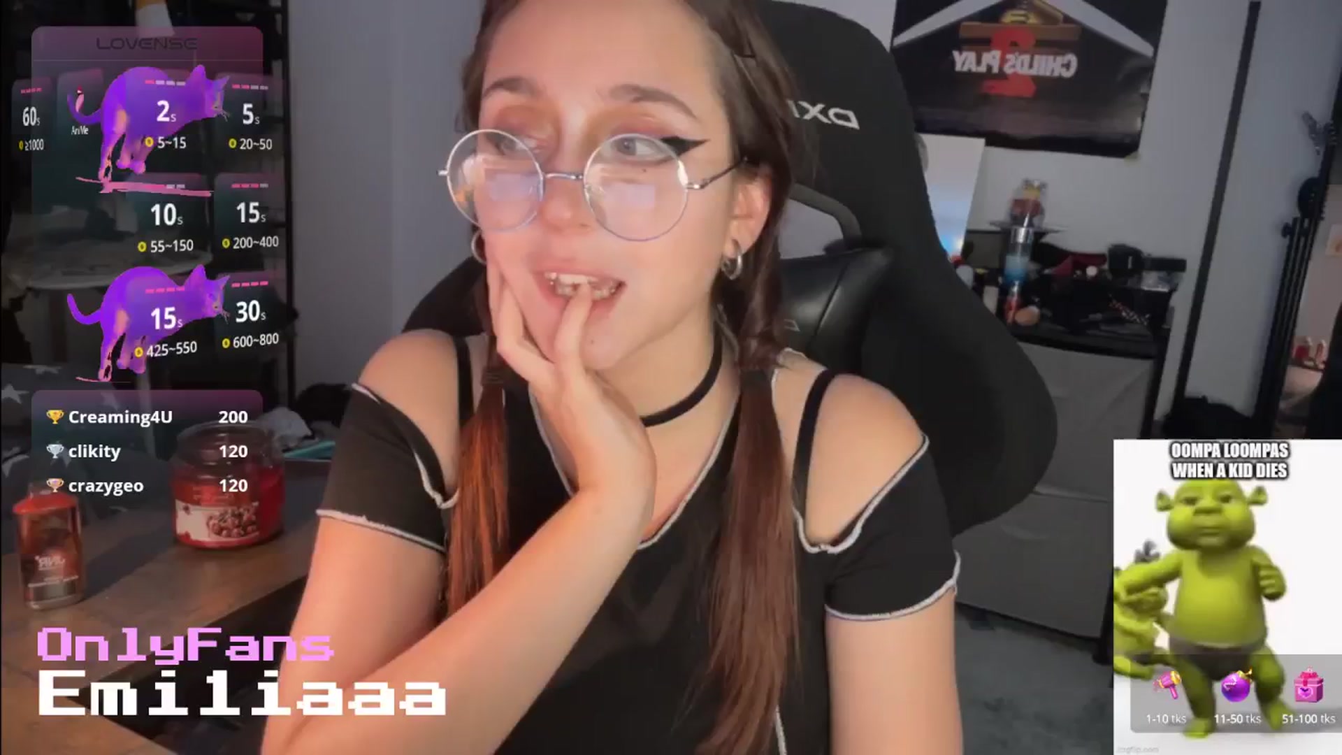 Gallery image thumbnail from Emiliaaaaa's myfreecams stream on, 09/05/2025, 24:32 image 19 of 20