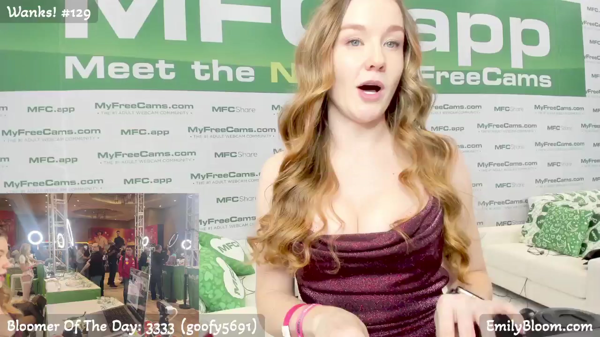 Gallery image thumbnail from EmilyBloom's myfreecams stream on, 01/23/2026, 24:06 image 1 of 20