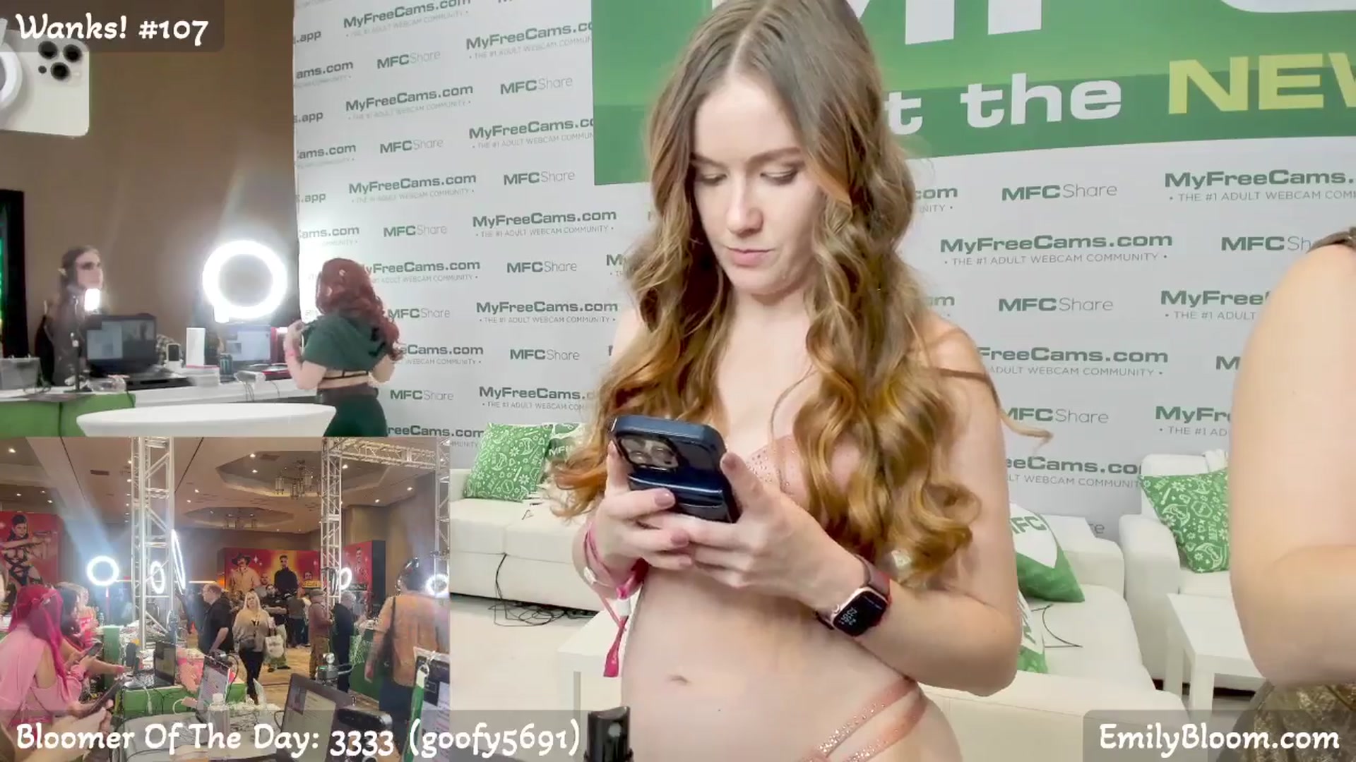 Gallery image thumbnail from EmilyBloom's myfreecams stream on, 01/23/2026, 24:06 image 14 of 20