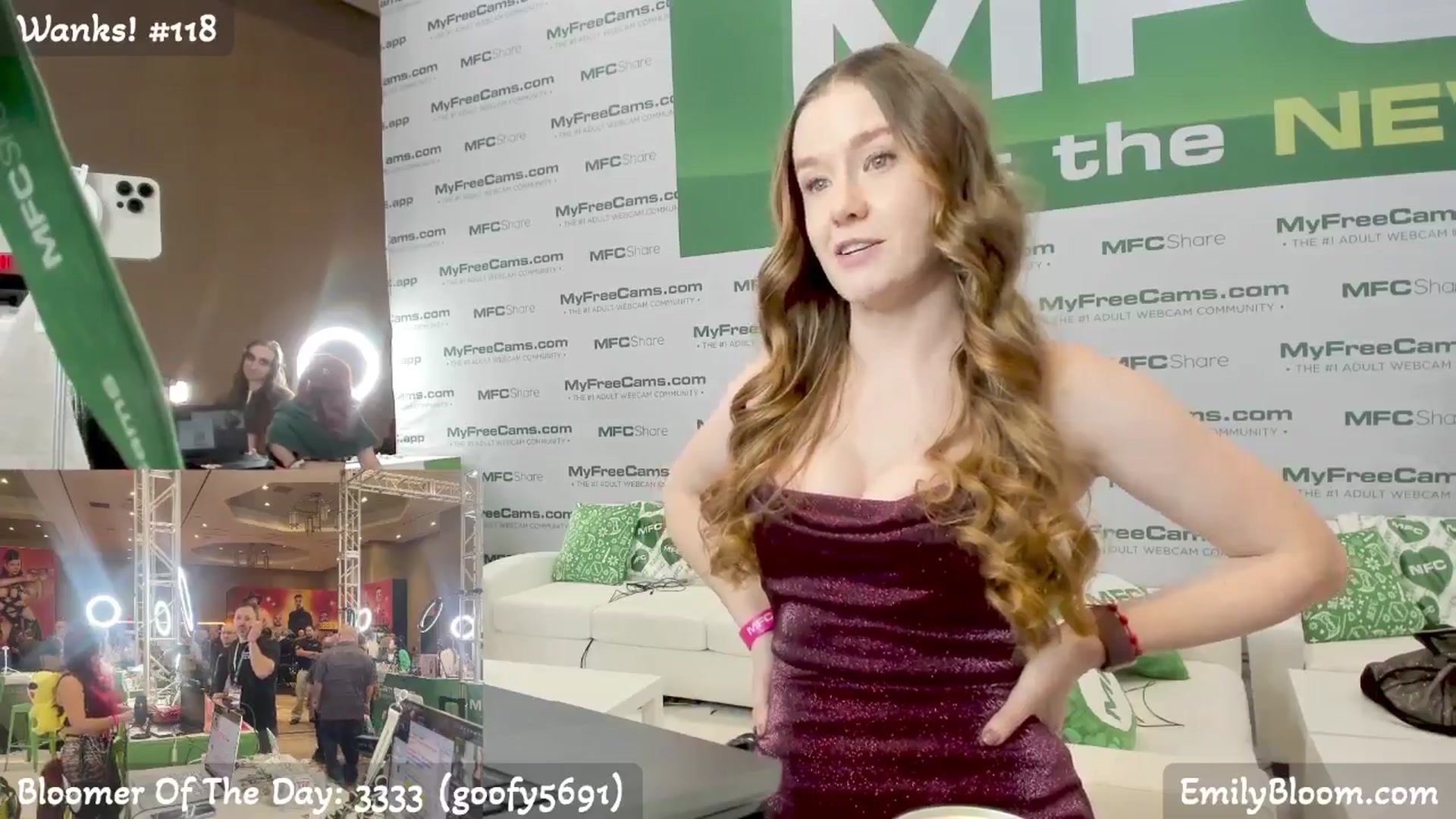 Gallery image thumbnail from EmilyBloom's myfreecams stream on, 01/23/2026, 24:06 image 9 of 20