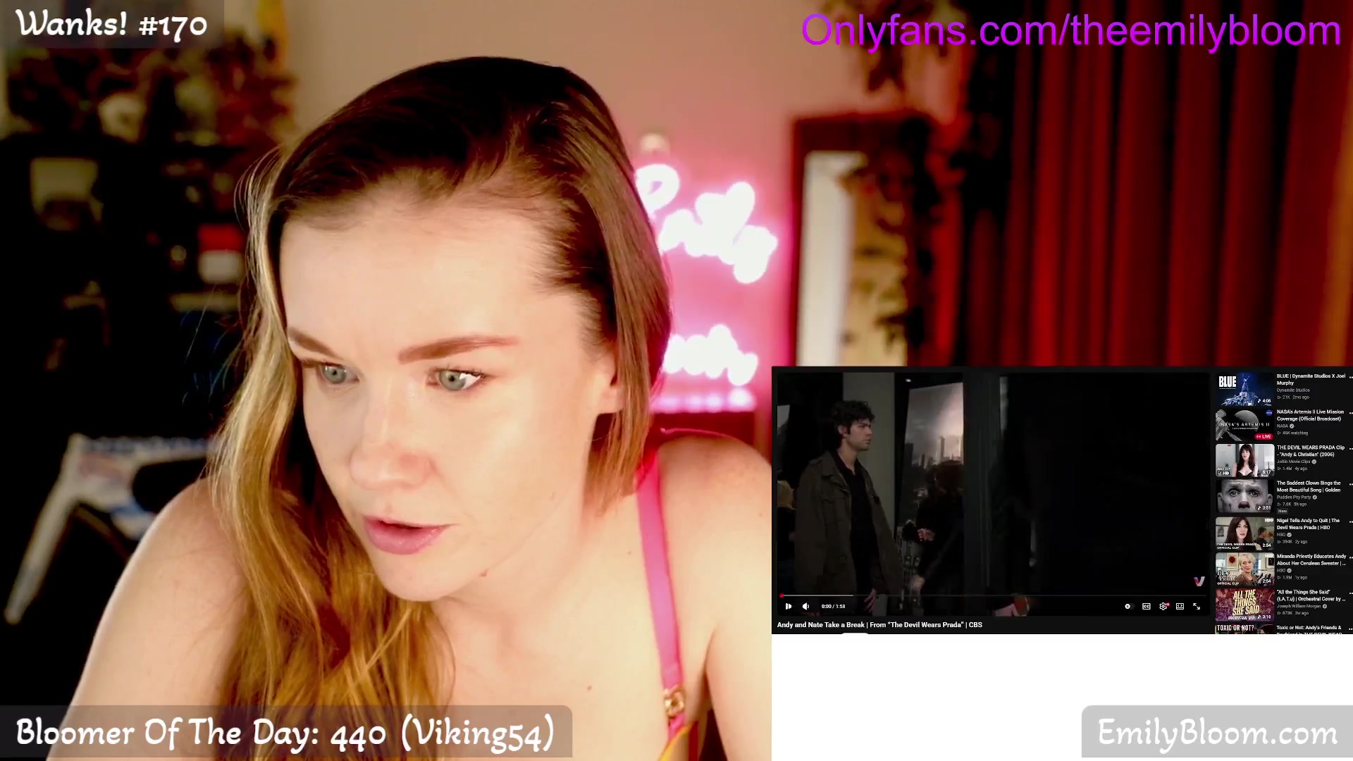 Gallery image thumbnail from EmilyBloom's myfreecams stream on, 04/05/2026, 24:05 image 14 of 20