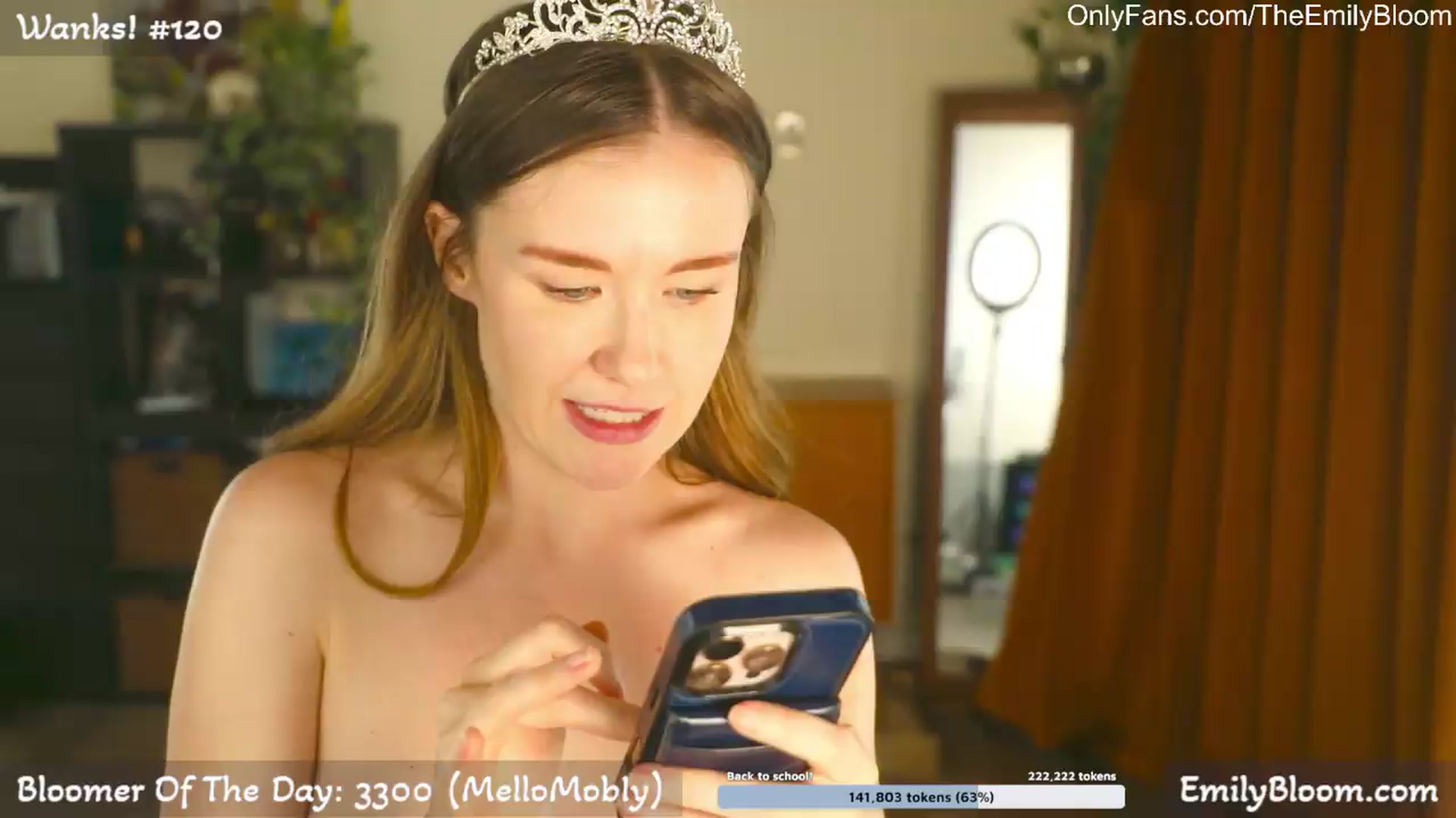 Gallery image thumbnail from EmilyBloom's myfreecams stream on, 07/09/2026, 23:52 image 19 of 20