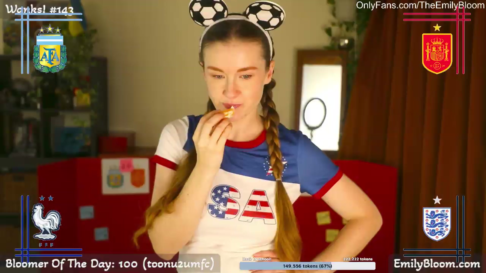Gallery image thumbnail from EmilyBloom's myfreecams stream on, 07/18/2026, 22:03 image 5 of 20