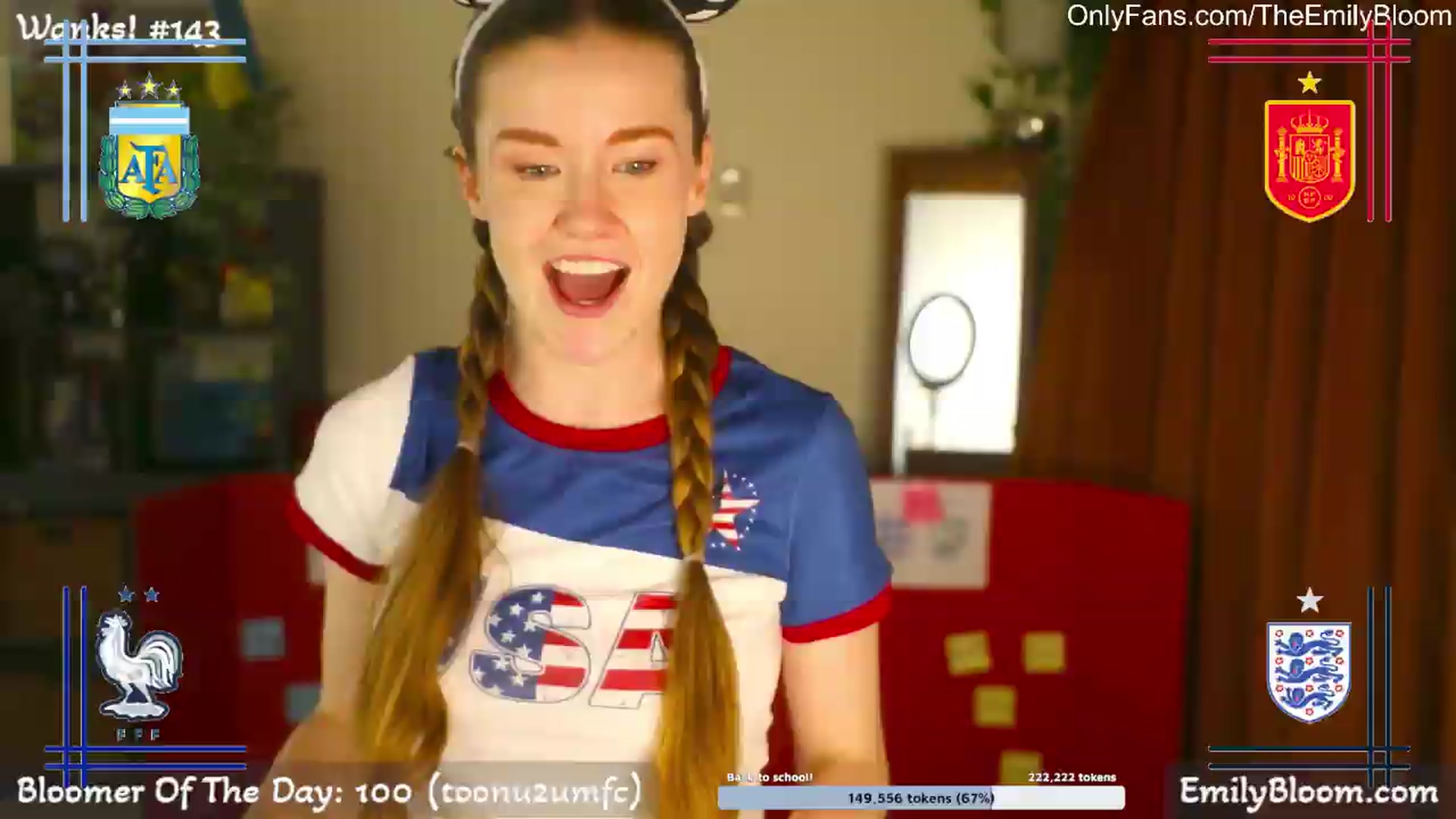 Gallery image thumbnail from EmilyBloom's myfreecams stream on, 07/18/2026, 22:03 image 4 of 20
