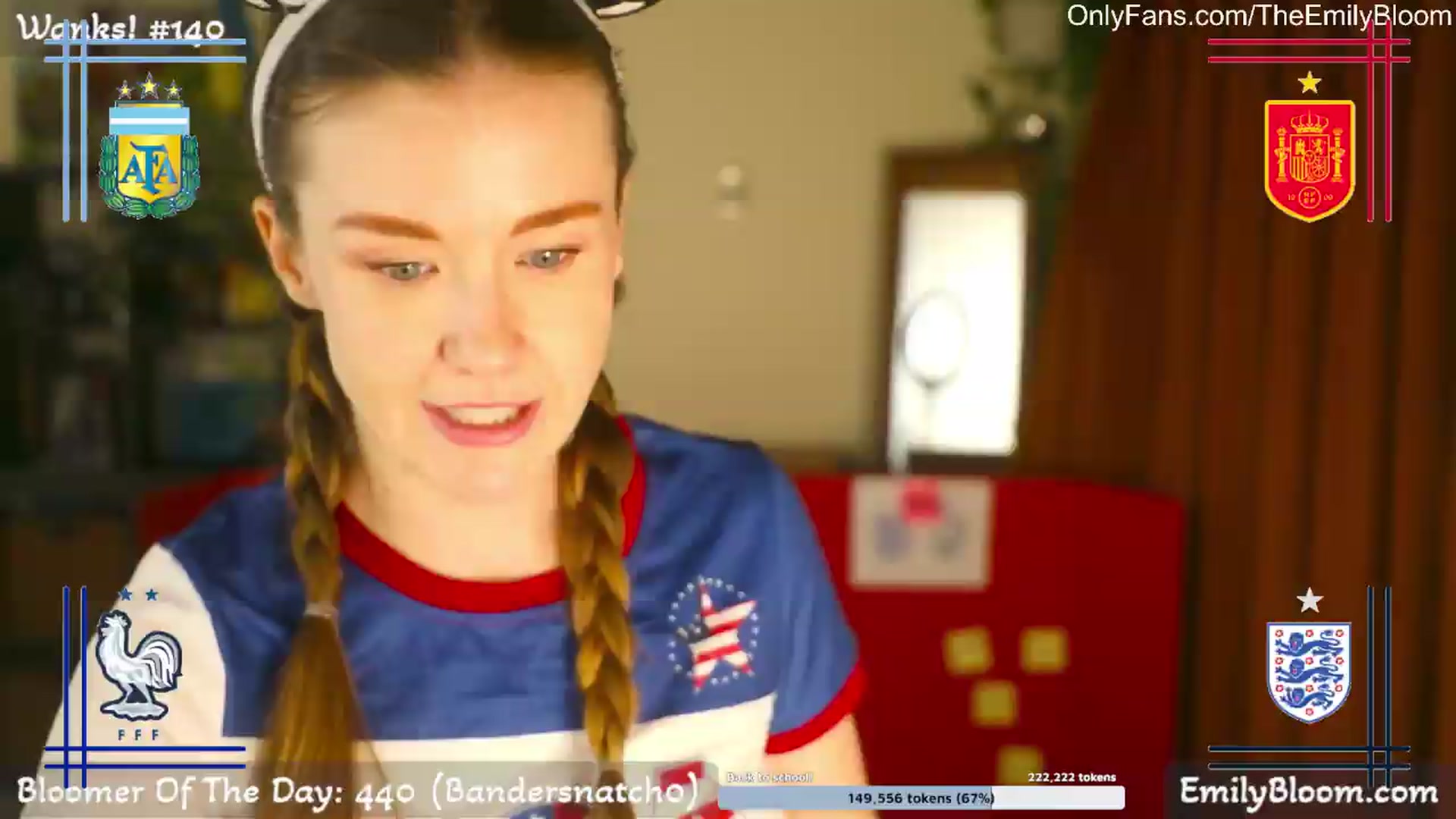 Gallery image thumbnail from EmilyBloom's myfreecams stream on, 07/18/2026, 22:03 image 8 of 20