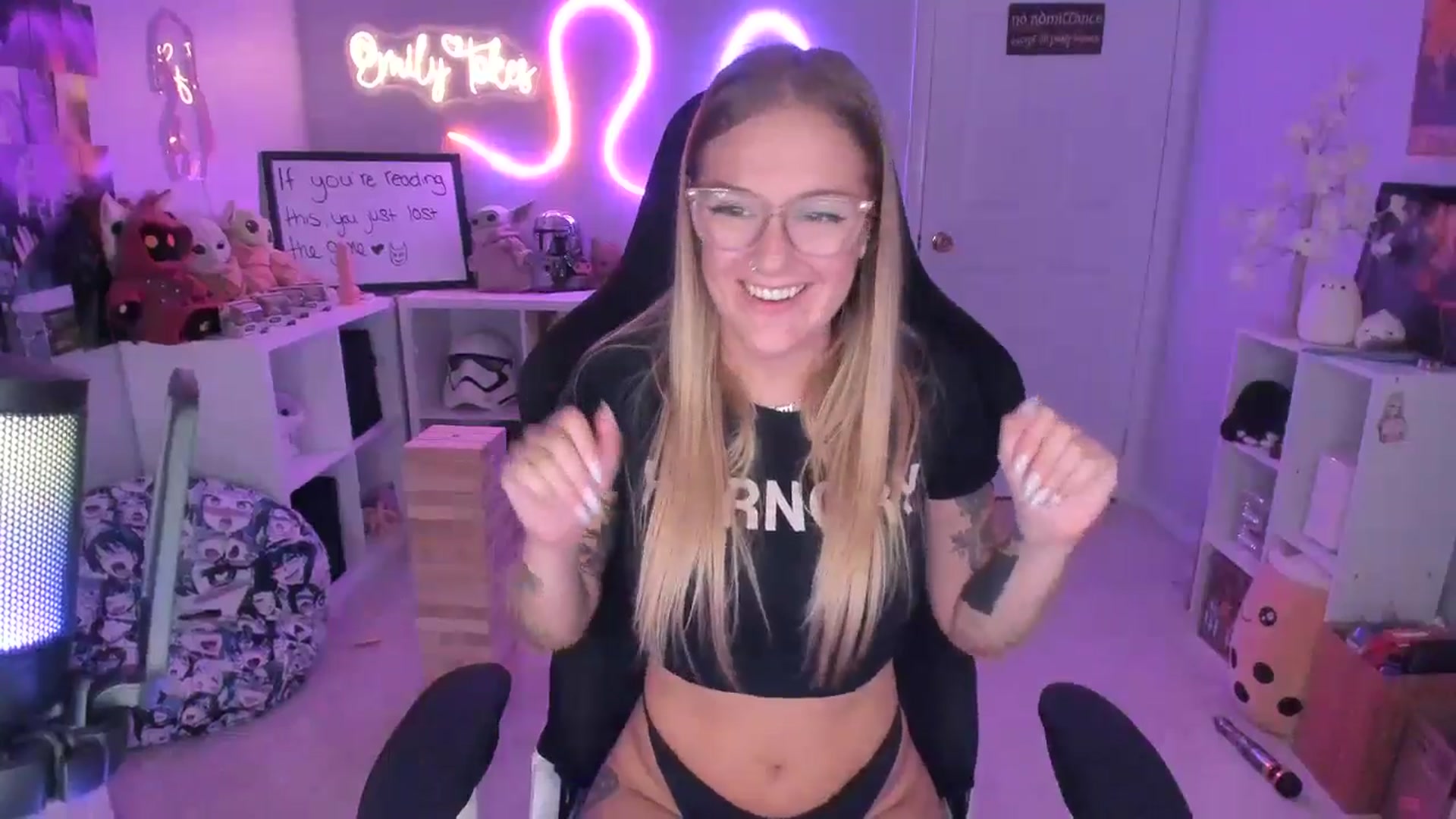 Gallery image thumbnail from EmilyTokes's myfreecams stream on, 07/05/2024, 02:11 image 12 of 20