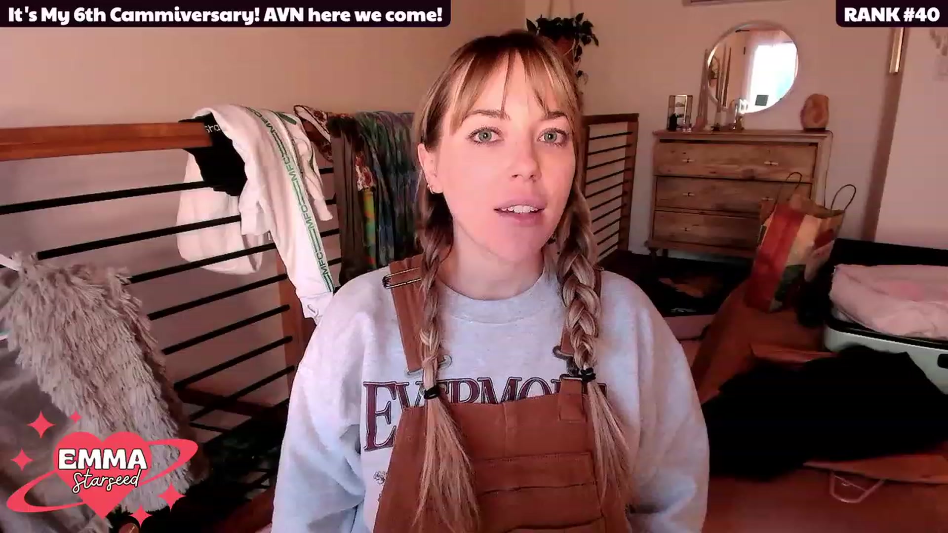 Gallery image thumbnail from EmmaStarseed's myfreecams stream on, 01/21/2024, 23:21 image 17 of 20