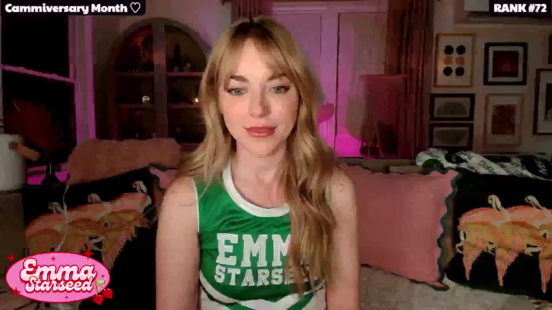 Gallery image thumbnail from EmmaStarseed's myfreecams stream on, 01/16/2025, 04:59 image 19 of 20