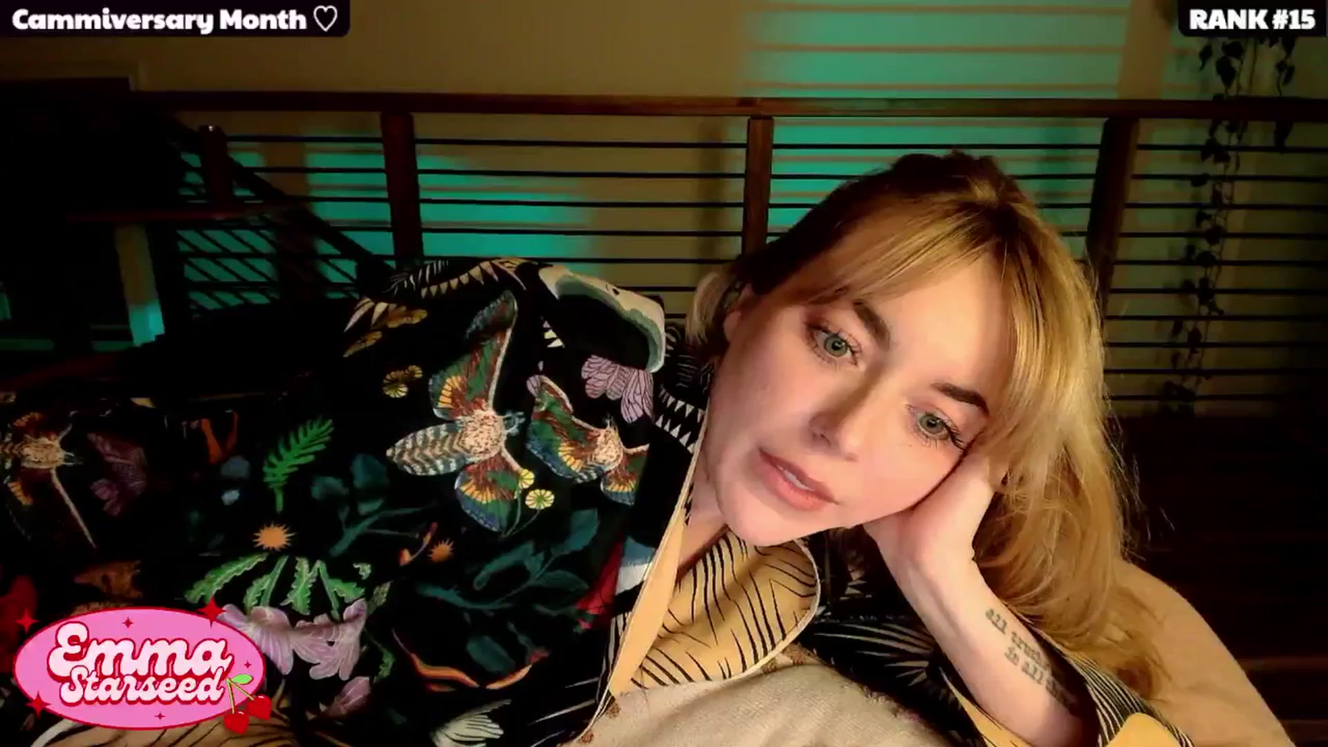 Gallery image thumbnail from EmmaStarseed's myfreecams stream on, 02/01/2025, 05:17 image 2 of 20