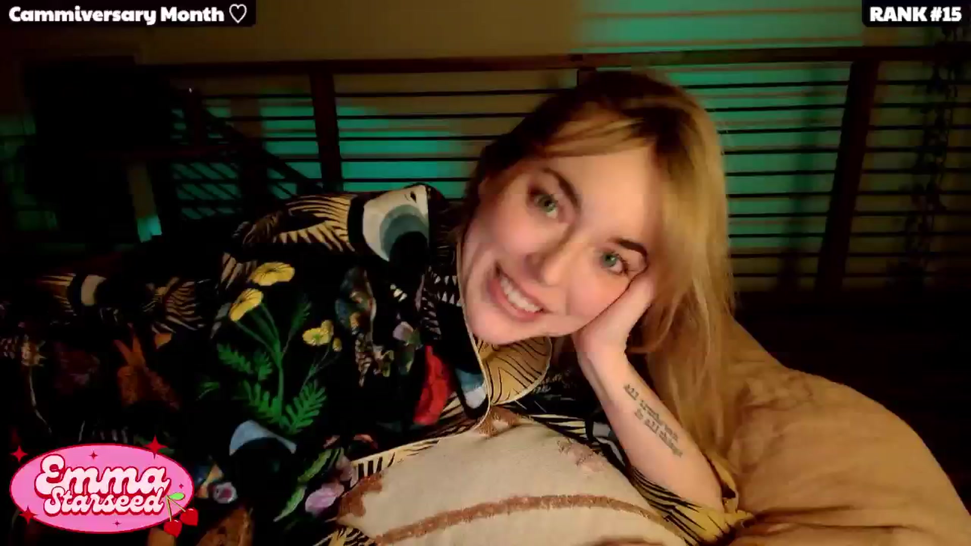 Gallery image thumbnail from EmmaStarseed's myfreecams stream on, 02/01/2025, 05:17 image 5 of 20