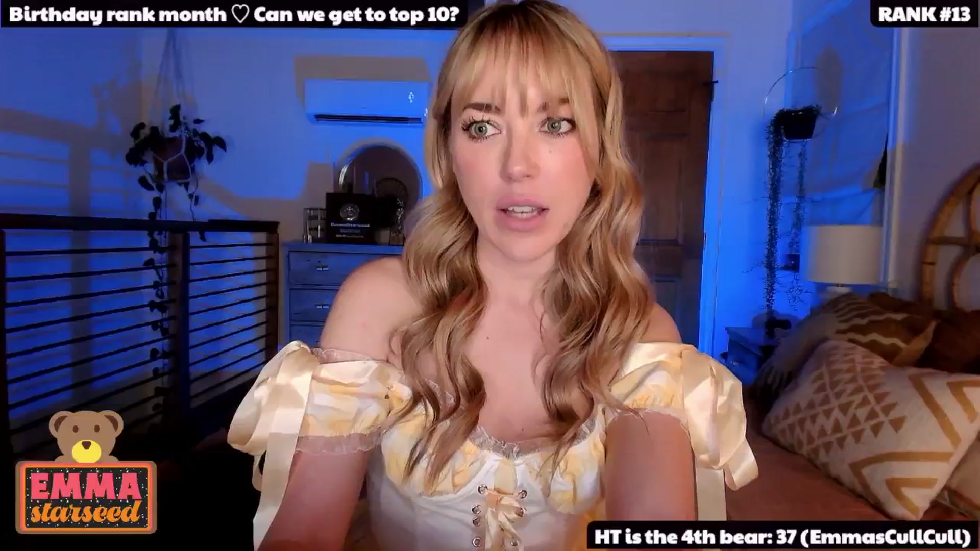 Gallery image thumbnail from EmmaStarseed's myfreecams stream on, 02/17/2025, 06:47 image 1 of 20