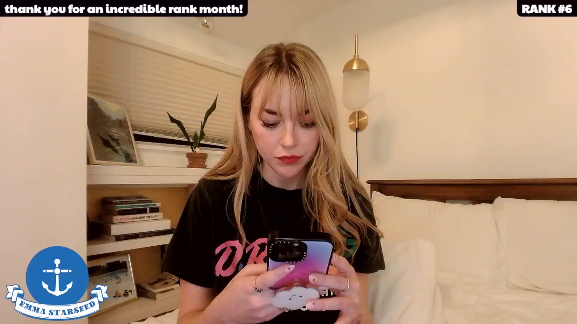Gallery image thumbnail from EmmaStarseed's myfreecams stream on, 03/01/2025, 08:05 image 15 of 20