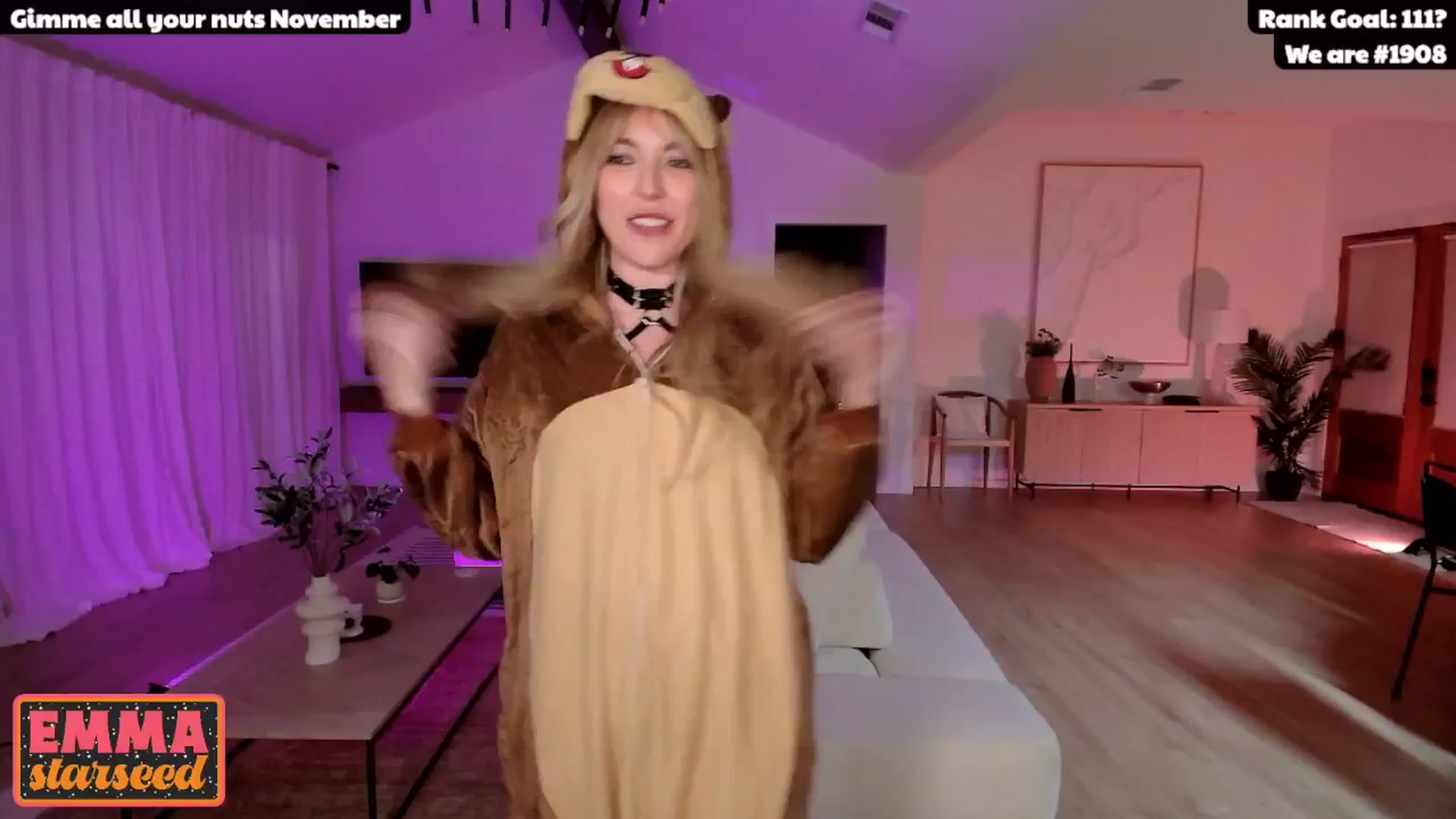Gallery image thumbnail from EmmaStarseed's myfreecams stream on, 11/18/2025, 04:38 image 1 of 20