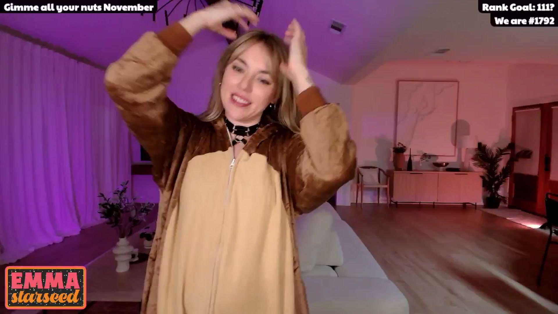 Gallery image thumbnail from EmmaStarseed's myfreecams stream on, 11/18/2025, 04:38 image 2 of 20