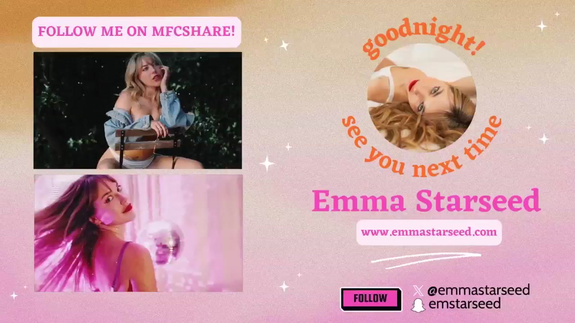 Gallery image thumbnail from EmmaStarseed's myfreecams stream on, 02/12/2026, 07:55 image 6 of 20