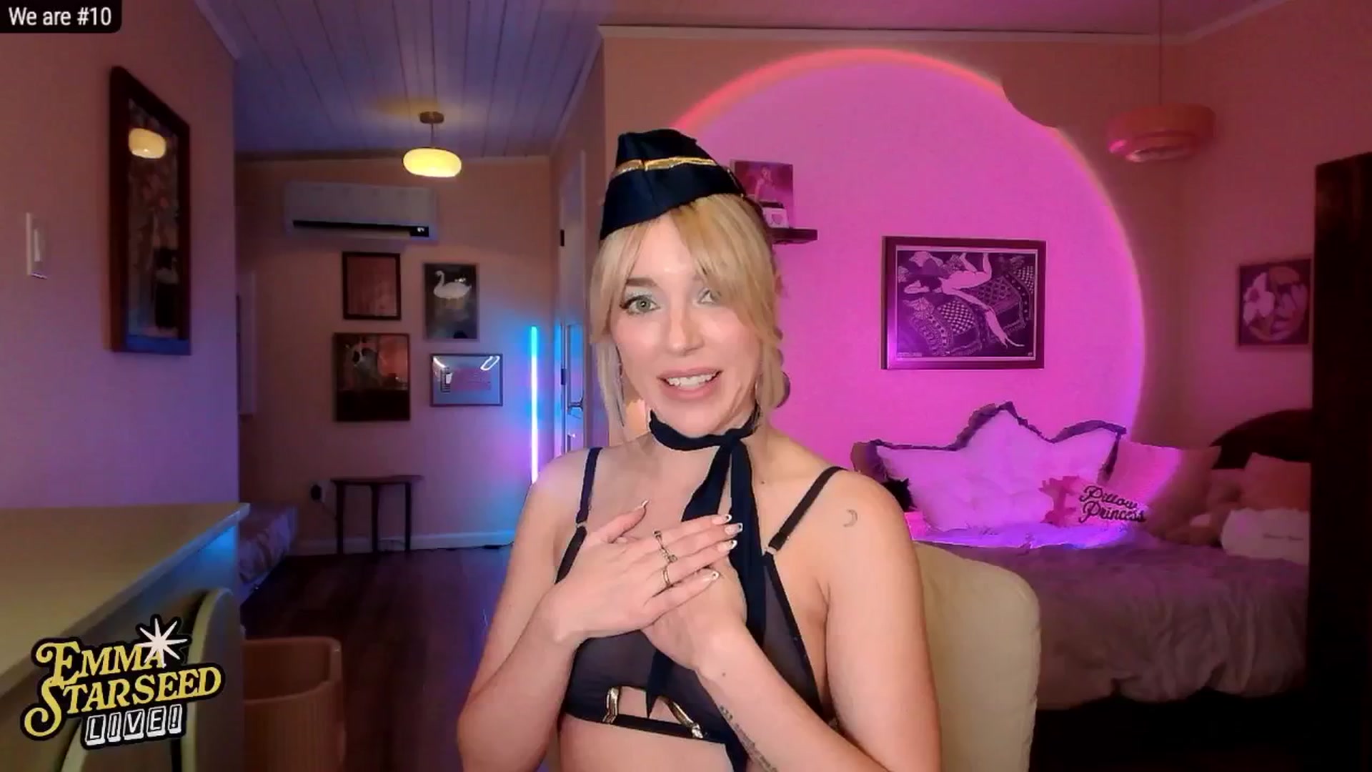 Gallery image thumbnail from EmmaStarseed's myfreecams stream on, 02/18/2026, 07:04 image 1 of 20
