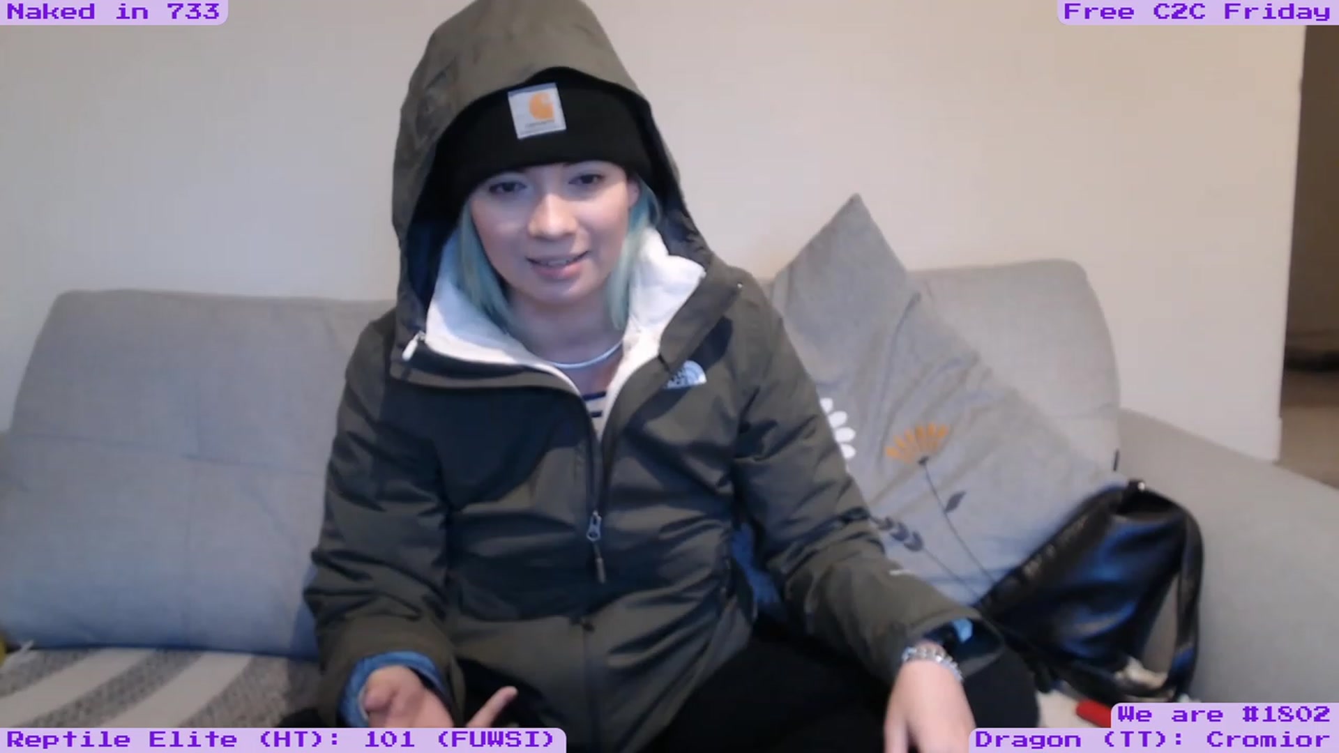 Gallery image thumbnail from EmoSmithers's myfreecams stream on, 12/30/2022, 15:49 image 16 of 20