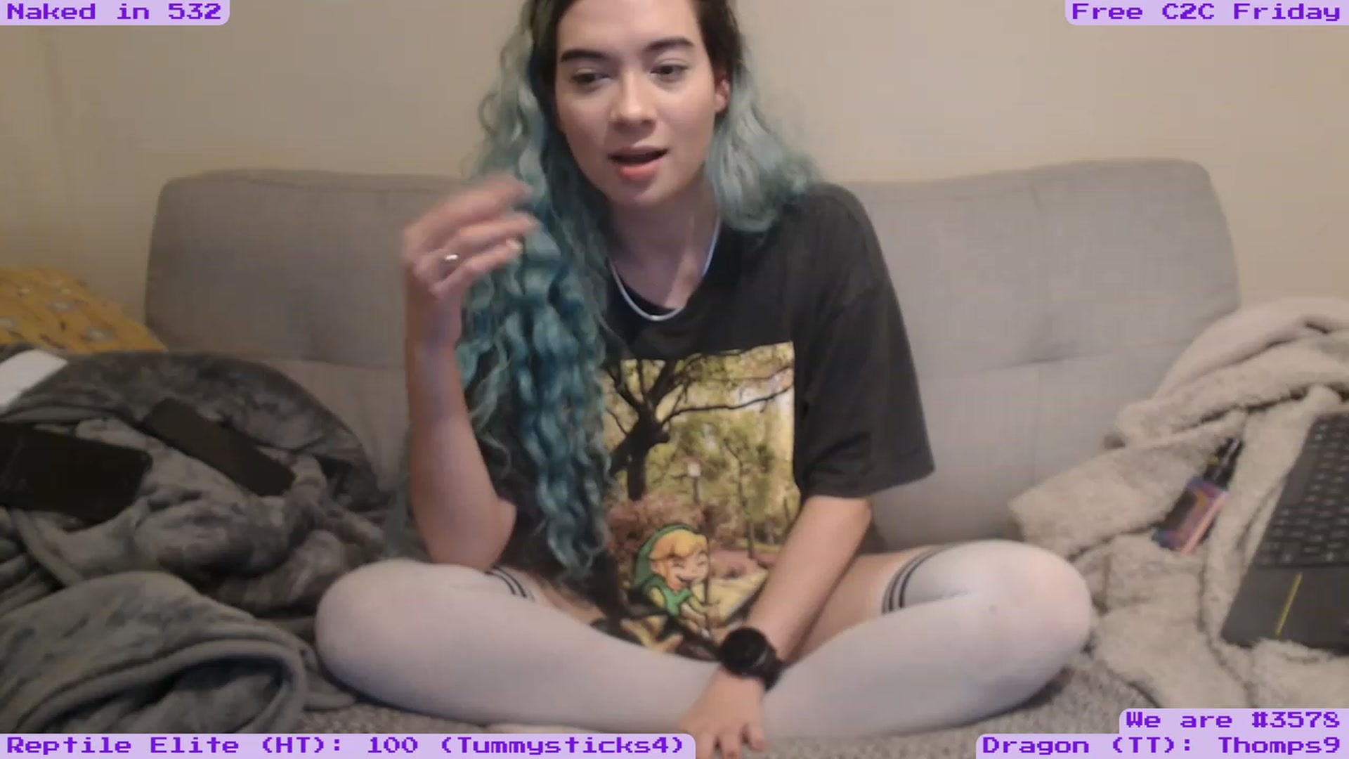Gallery image thumbnail from EmoSmithers's myfreecams stream on, 01/06/2023, 20:04 image 8 of 20