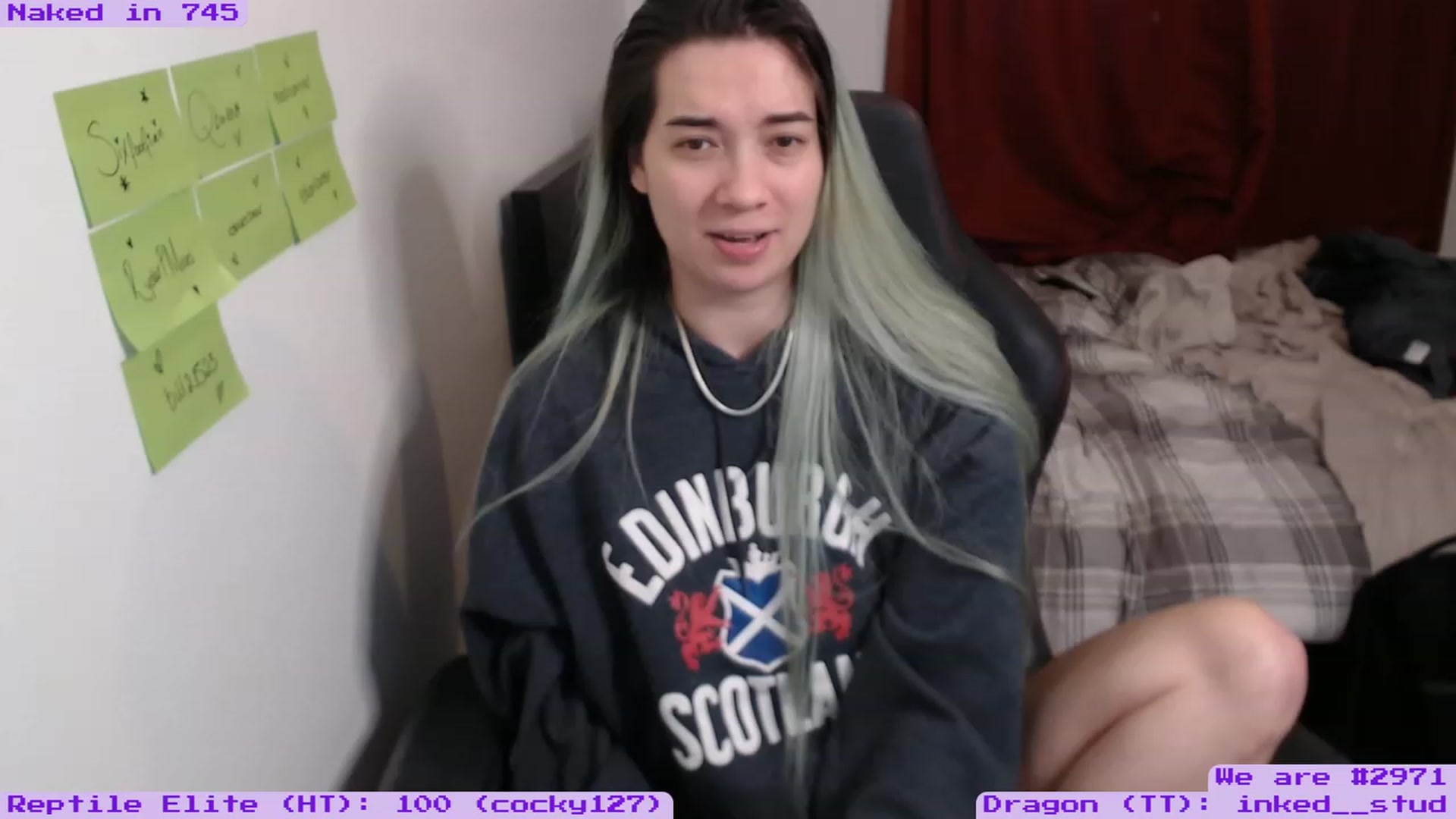 Gallery image thumbnail from EmoSmithers's myfreecams stream on, 04/10/2023, 14:05 image 11 of 20