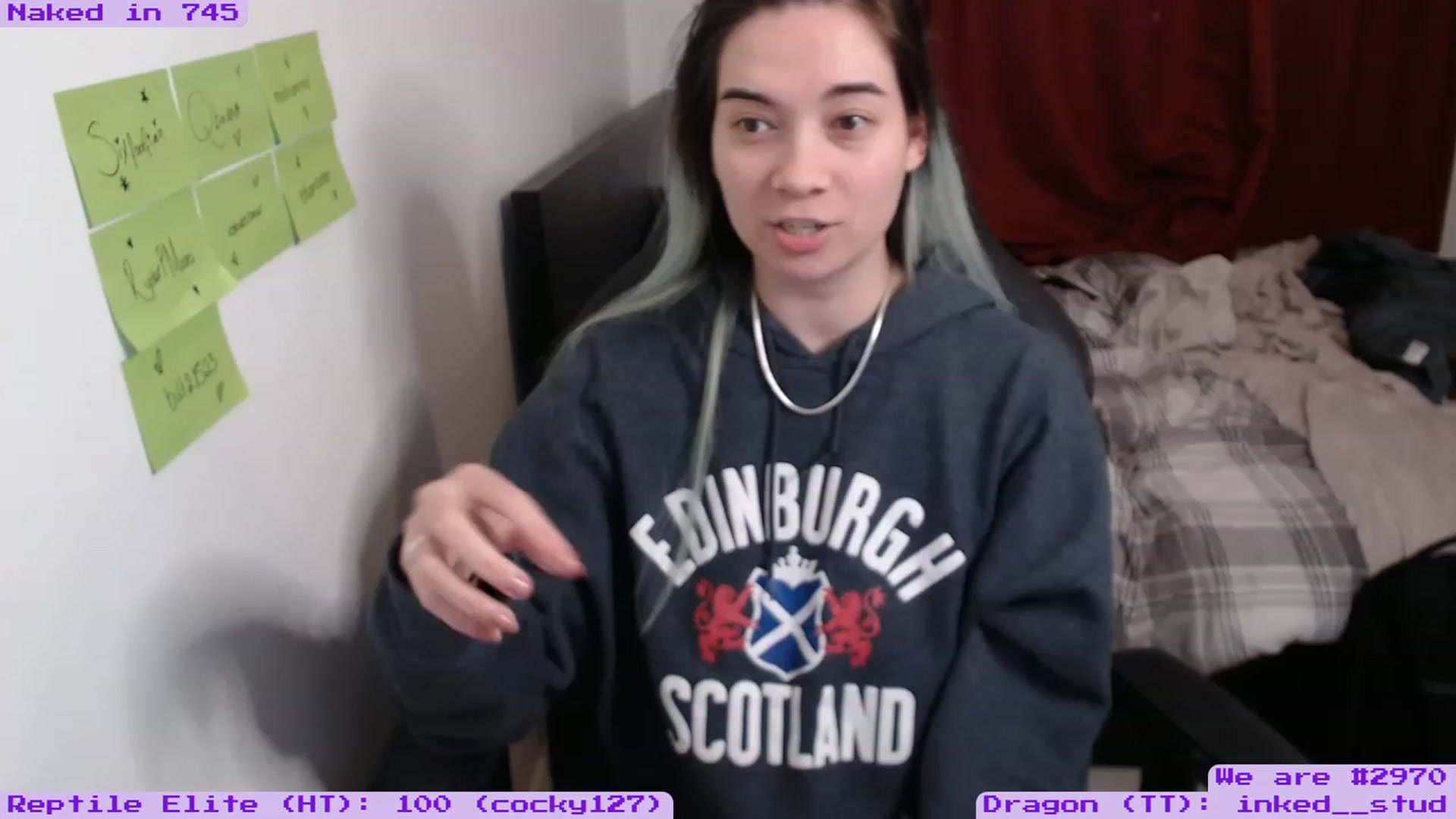 Gallery image thumbnail from EmoSmithers's myfreecams stream on, 04/10/2023, 14:05 image 4 of 20