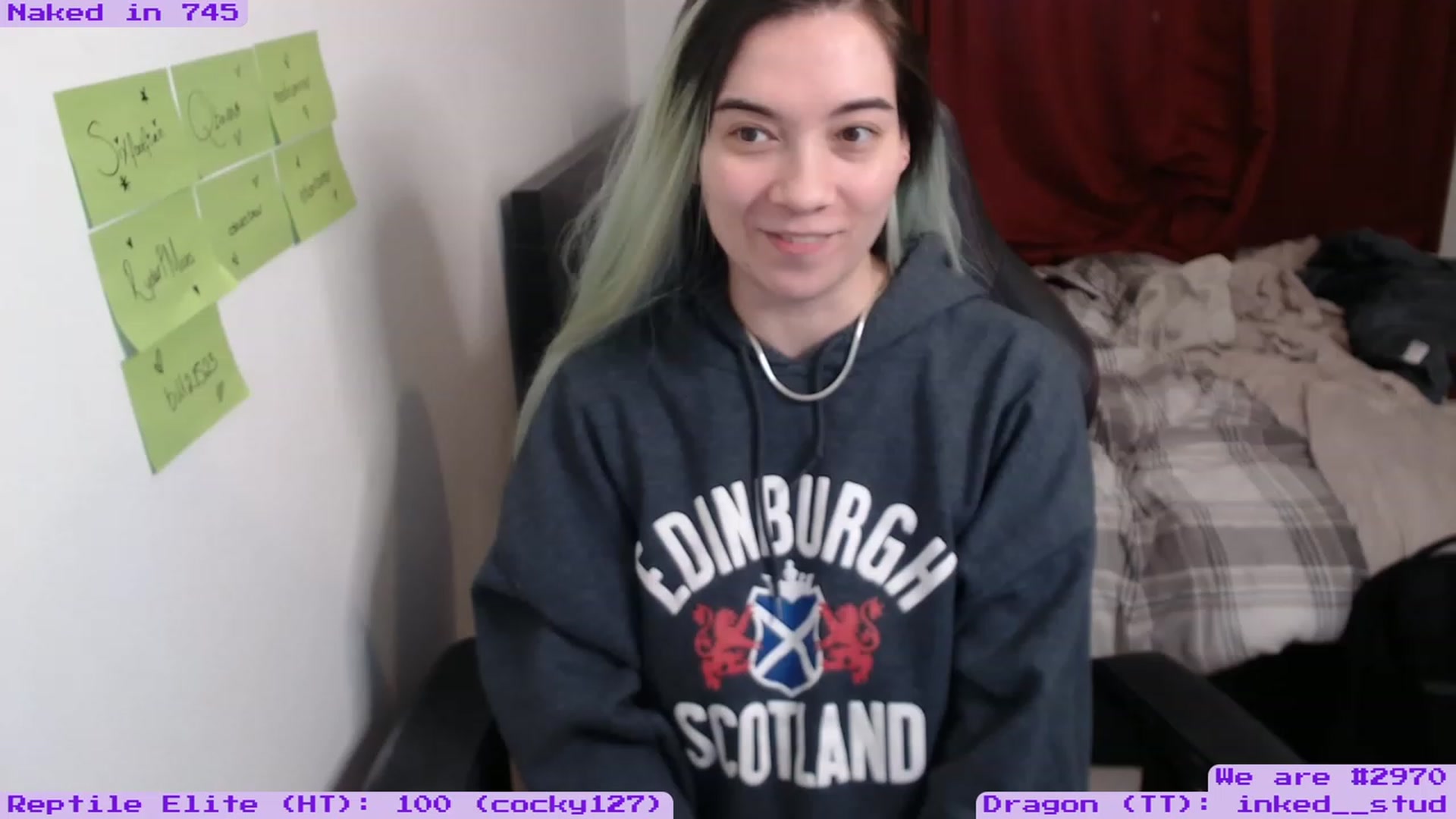 Gallery image thumbnail from EmoSmithers's myfreecams stream on, 04/10/2023, 14:05 image 3 of 20