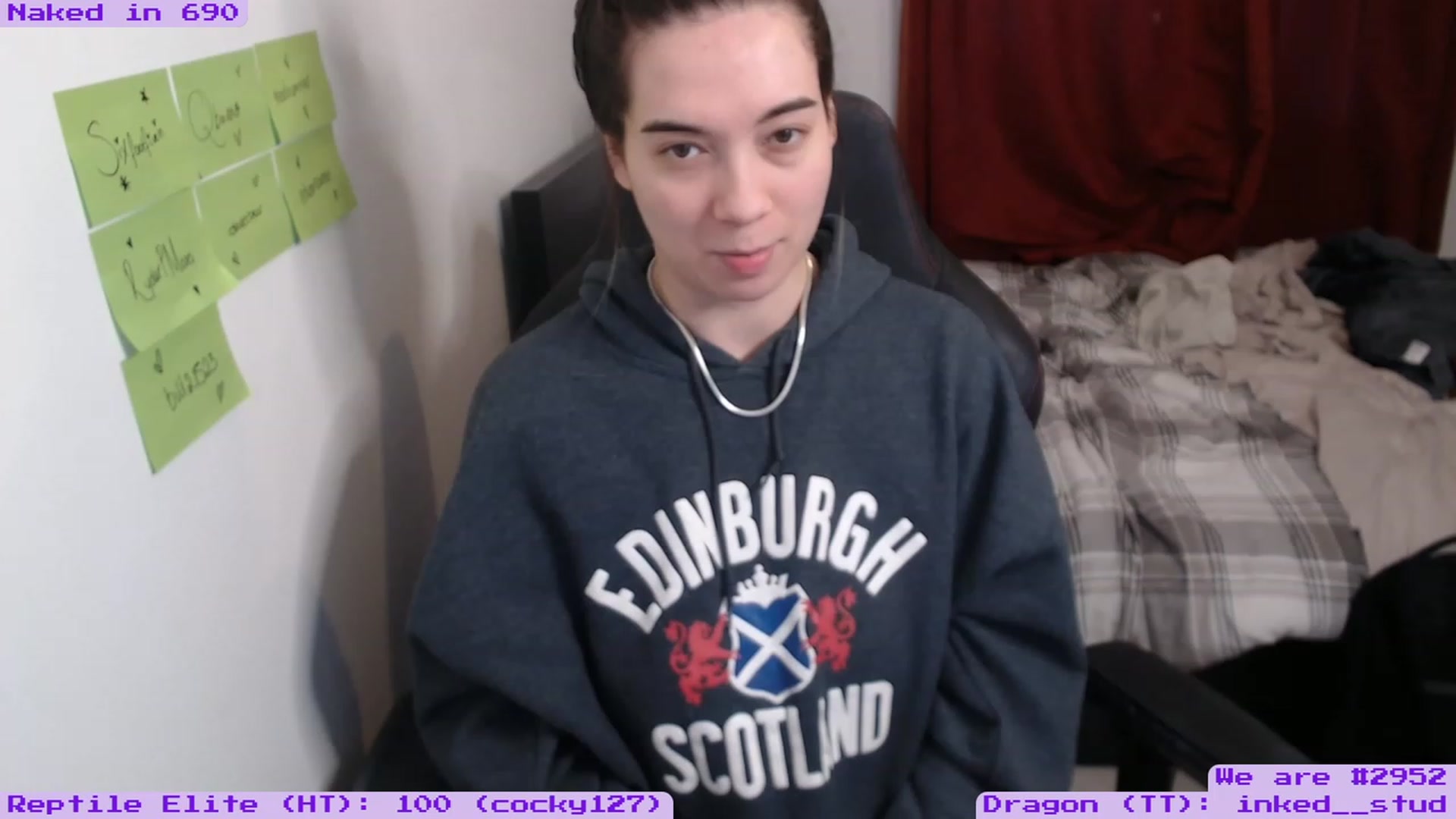 Gallery image thumbnail from EmoSmithers's myfreecams stream on, 04/10/2023, 14:05 image 19 of 20
