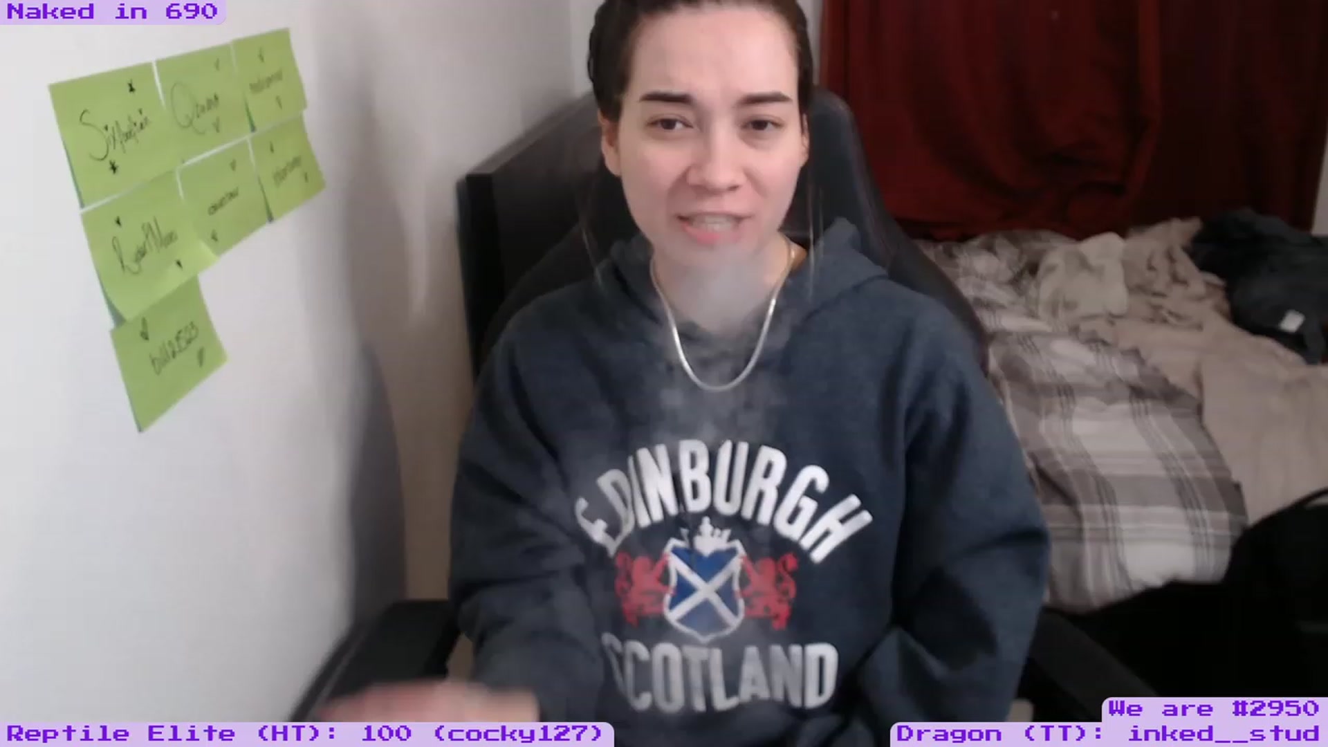Gallery image thumbnail from EmoSmithers's myfreecams stream on, 04/10/2023, 14:05 image 17 of 20