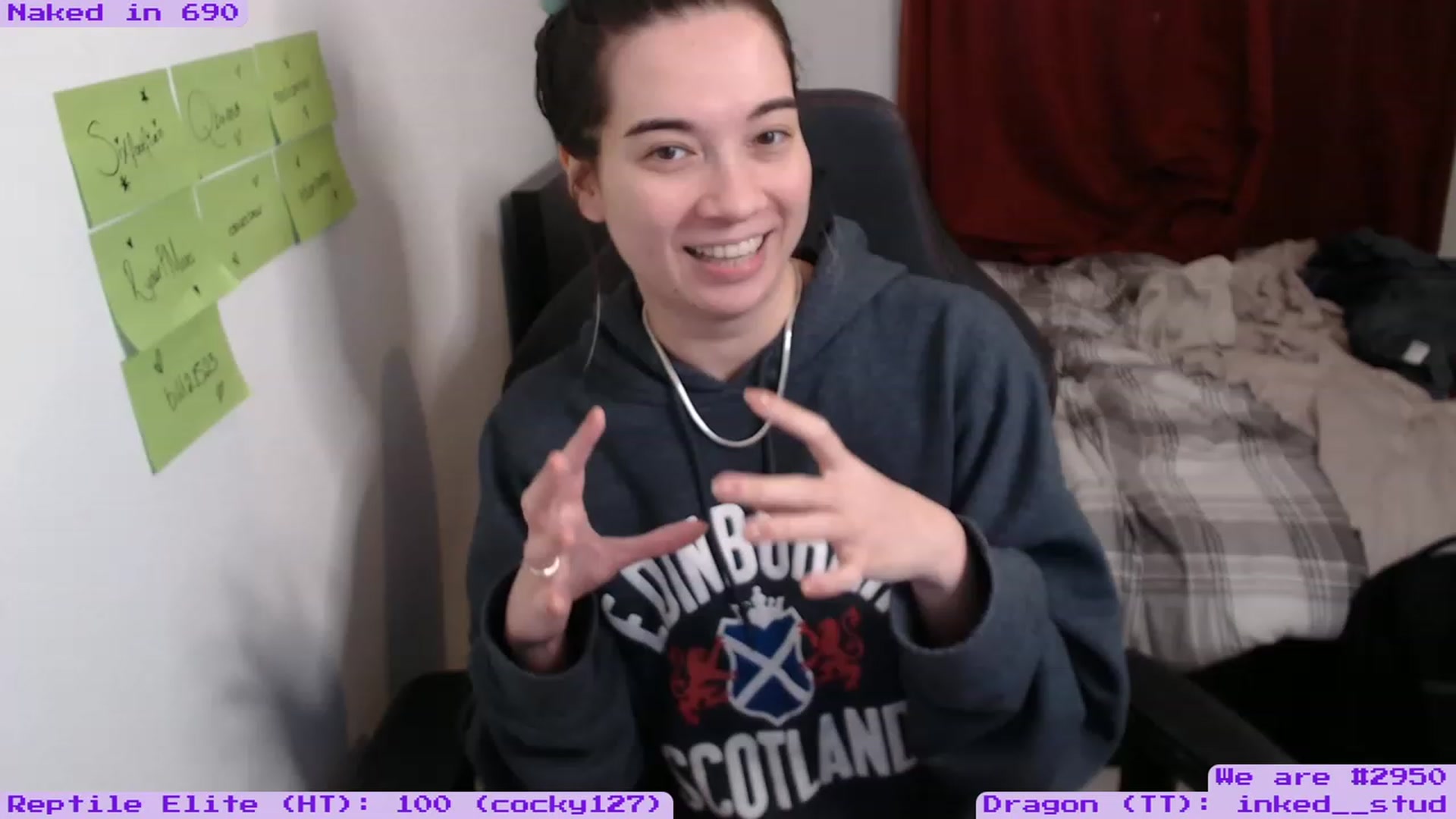 Gallery image thumbnail from EmoSmithers's myfreecams stream on, 04/10/2023, 14:05 image 18 of 20