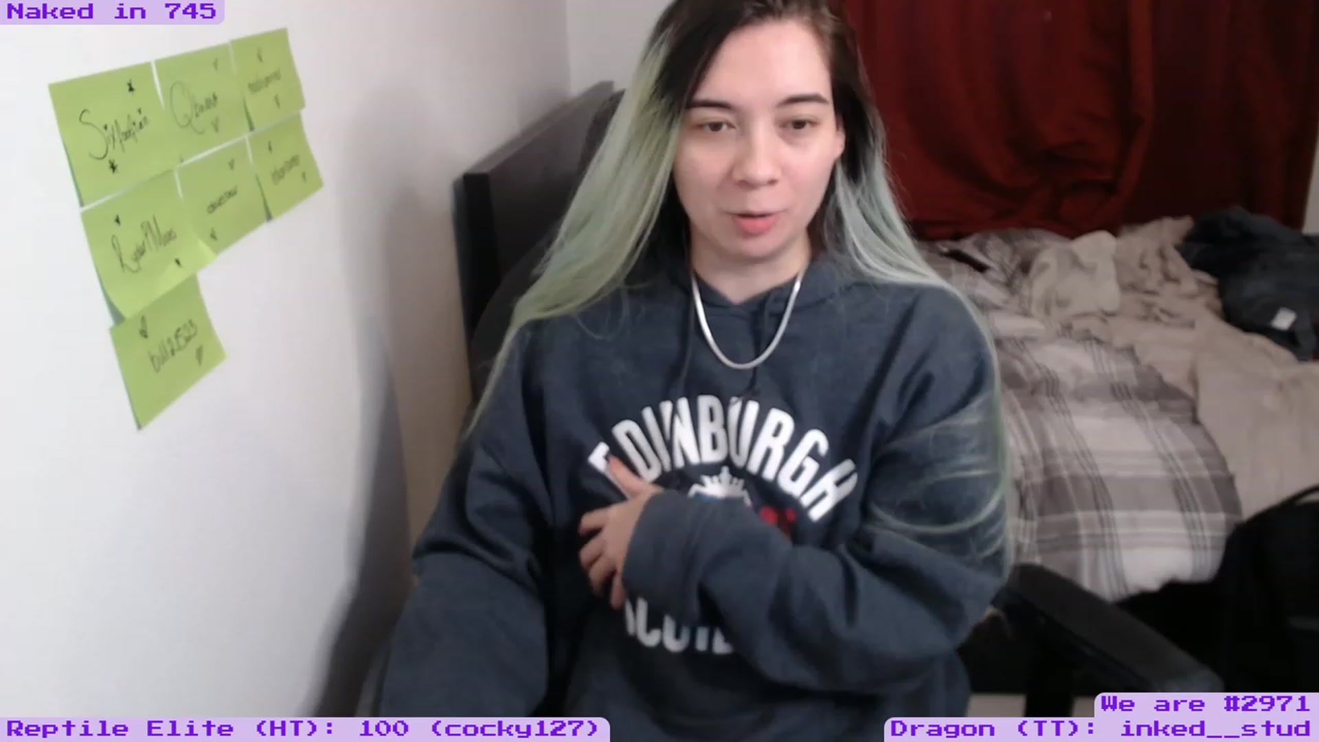 Gallery image thumbnail from EmoSmithers's myfreecams stream on, 04/10/2023, 14:05 image 13 of 20