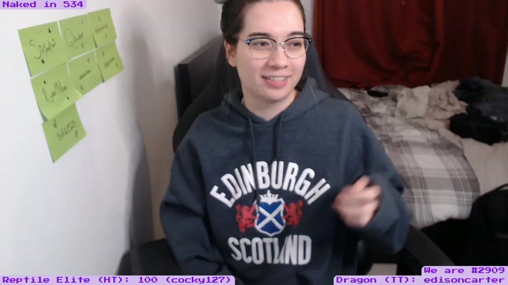 Gallery image thumbnail from EmoSmithers's myfreecams stream on, 04/10/2023, 14:49 image 16 of 20