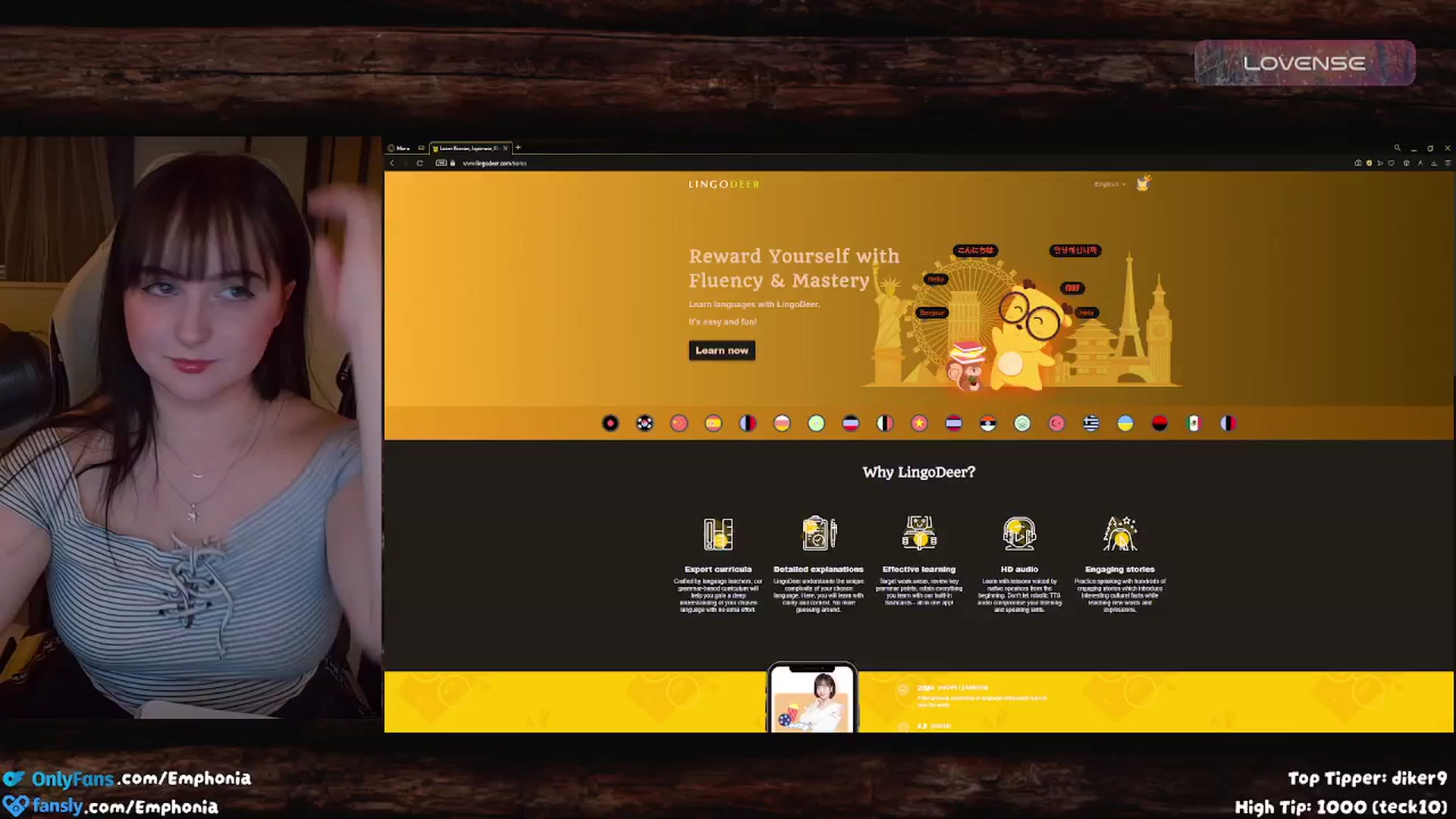 Gallery image thumbnail from Emphonia's myfreecams stream on, 08/18/2024, 04:06 image 7 of 20