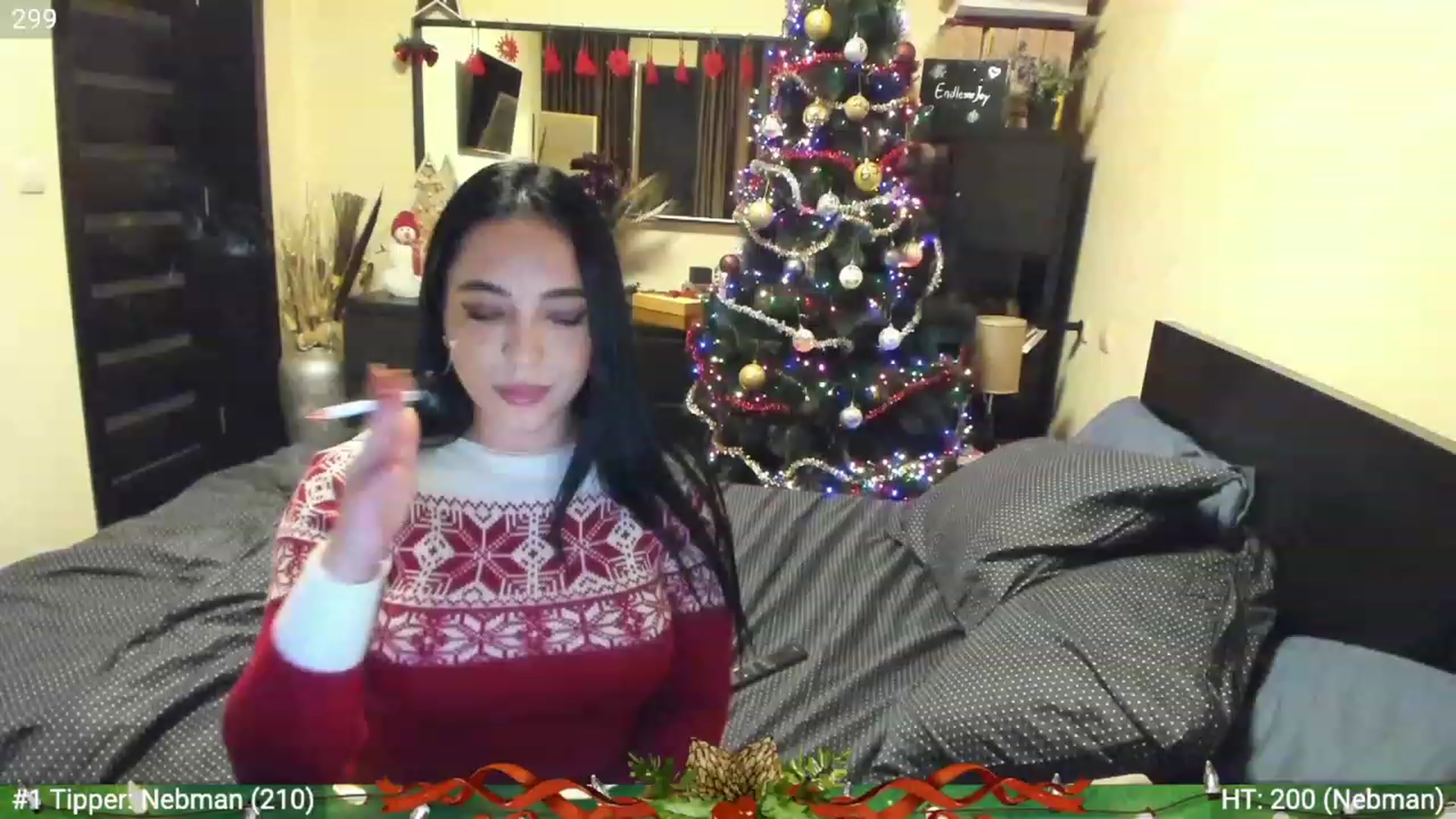 Gallery image thumbnail from EndlesssJoy's myfreecams stream on, 12/24/2022, 02:39 image 13 of 20