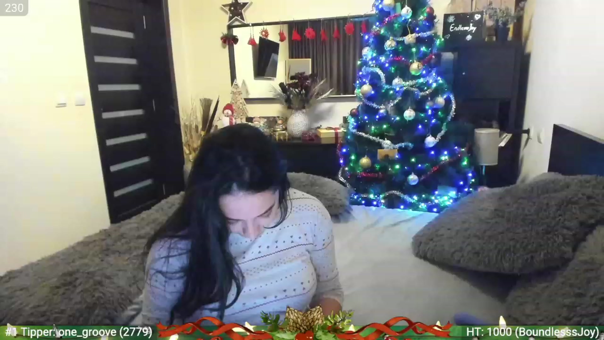 Gallery image thumbnail from EndlesssJoy's myfreecams stream on, 12/25/2022, 08:08 image 19 of 20