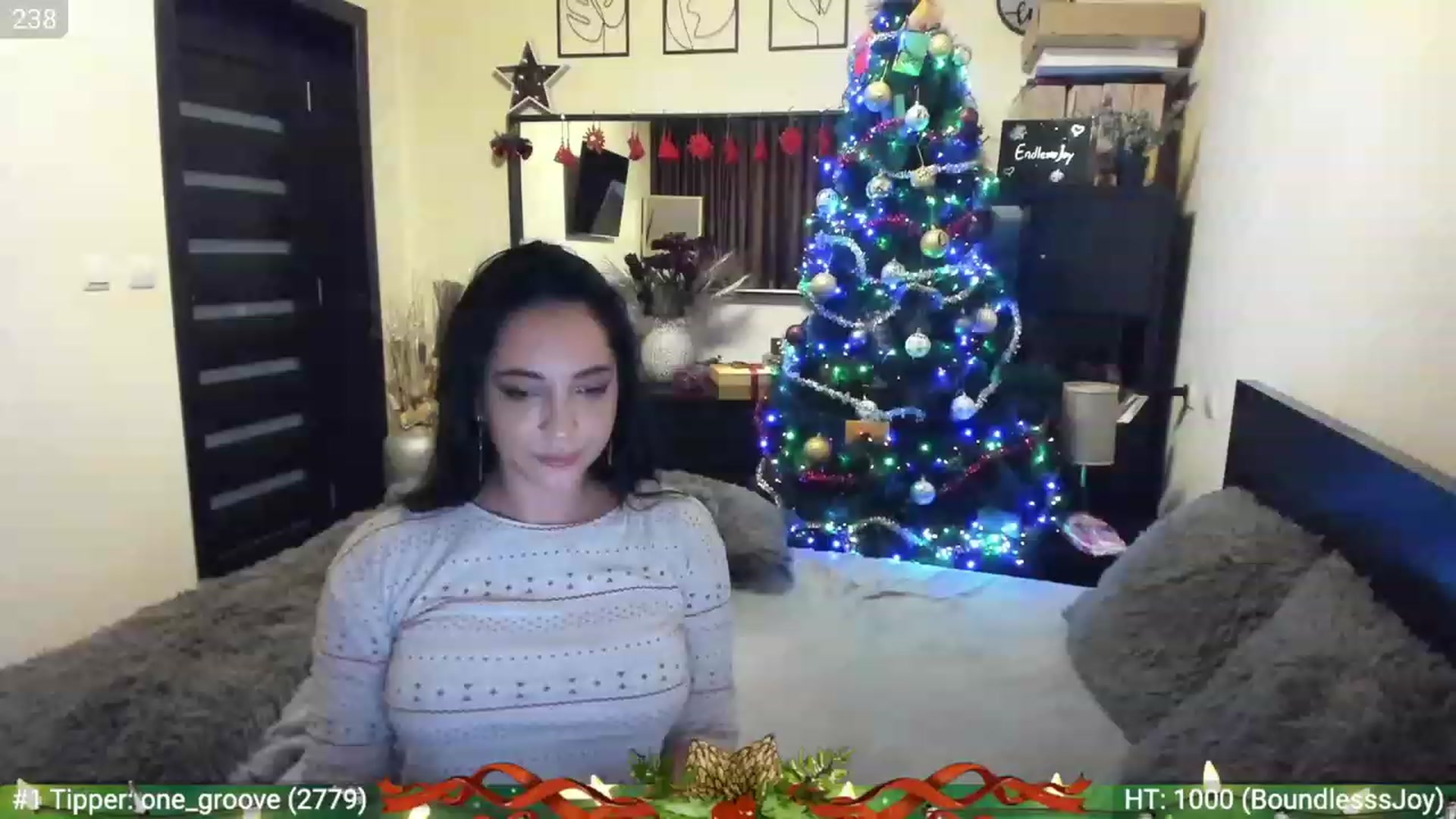 Gallery image thumbnail from EndlesssJoy's myfreecams stream on, 12/25/2022, 08:08 image 9 of 20