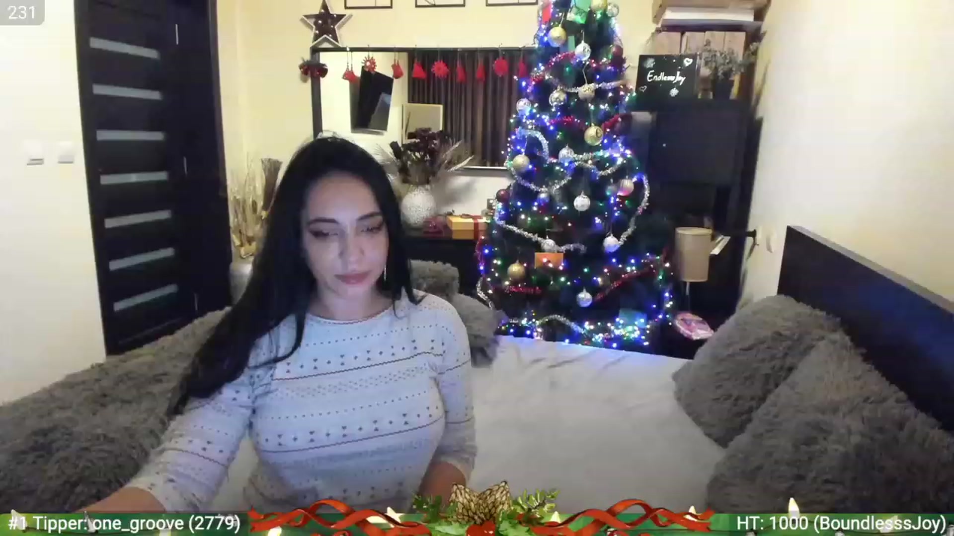 Gallery image thumbnail from EndlesssJoy's myfreecams stream on, 12/25/2022, 08:08 image 15 of 20