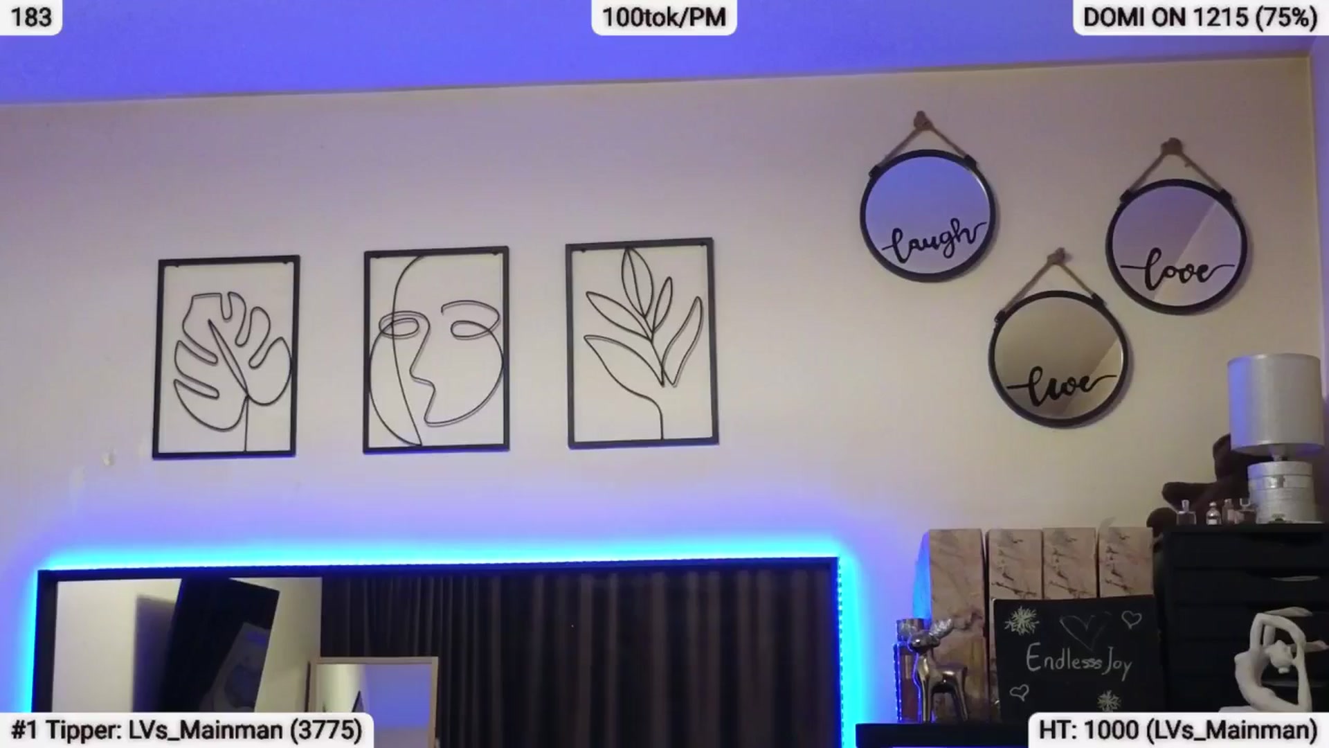 Gallery image thumbnail from EndlesssJoy's myfreecams stream on, 05/05/2024, 02:38 image 16 of 20