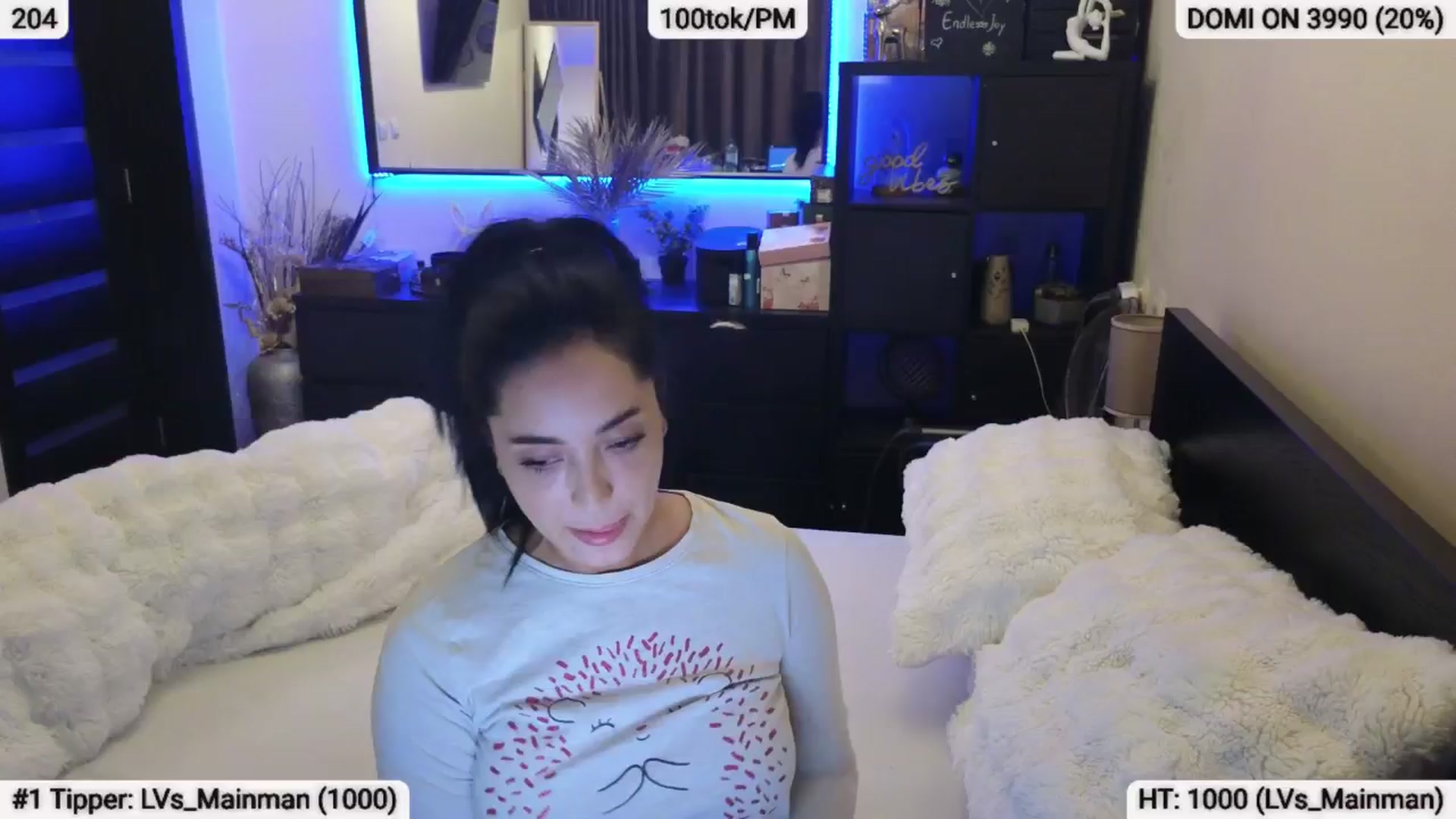 Gallery image thumbnail from EndlesssJoy's myfreecams stream on, 05/05/2024, 02:38 image 9 of 20