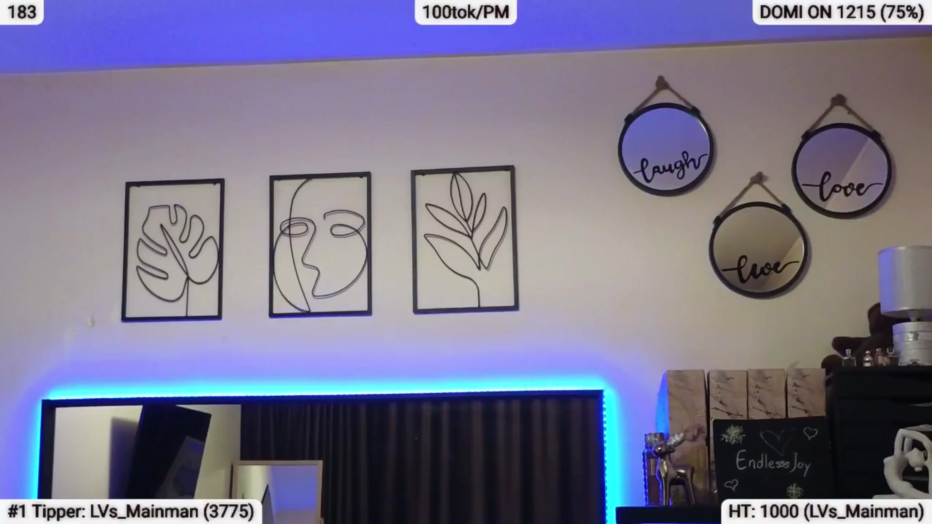 Gallery image thumbnail from EndlesssJoy's myfreecams stream on, 05/05/2024, 02:38 image 15 of 20