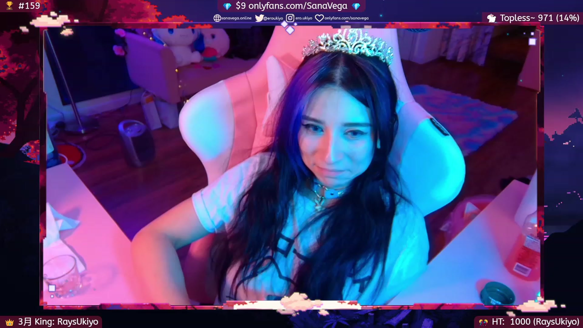 Gallery image thumbnail from EroUkiyo's myfreecams stream on, 03/16/2023, 05:14 image 8 of 20